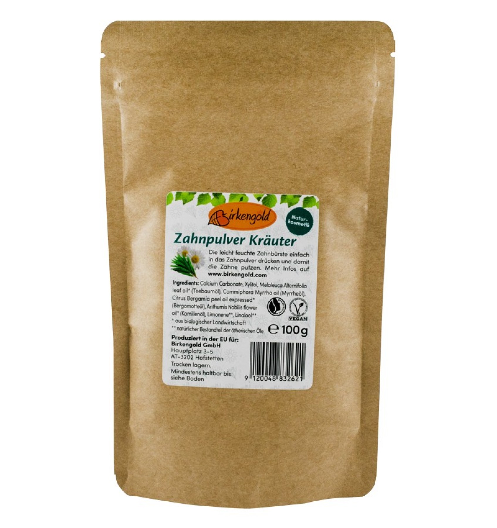 Pulbere dentara cu plante si xylitol 100gr