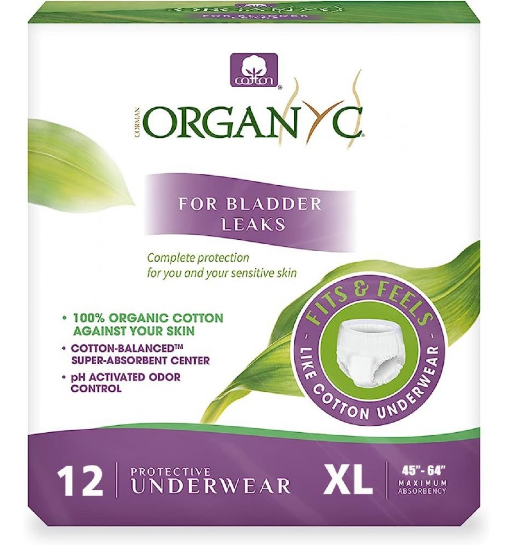 BIO Protective Underwear size XL,12buc/pachet