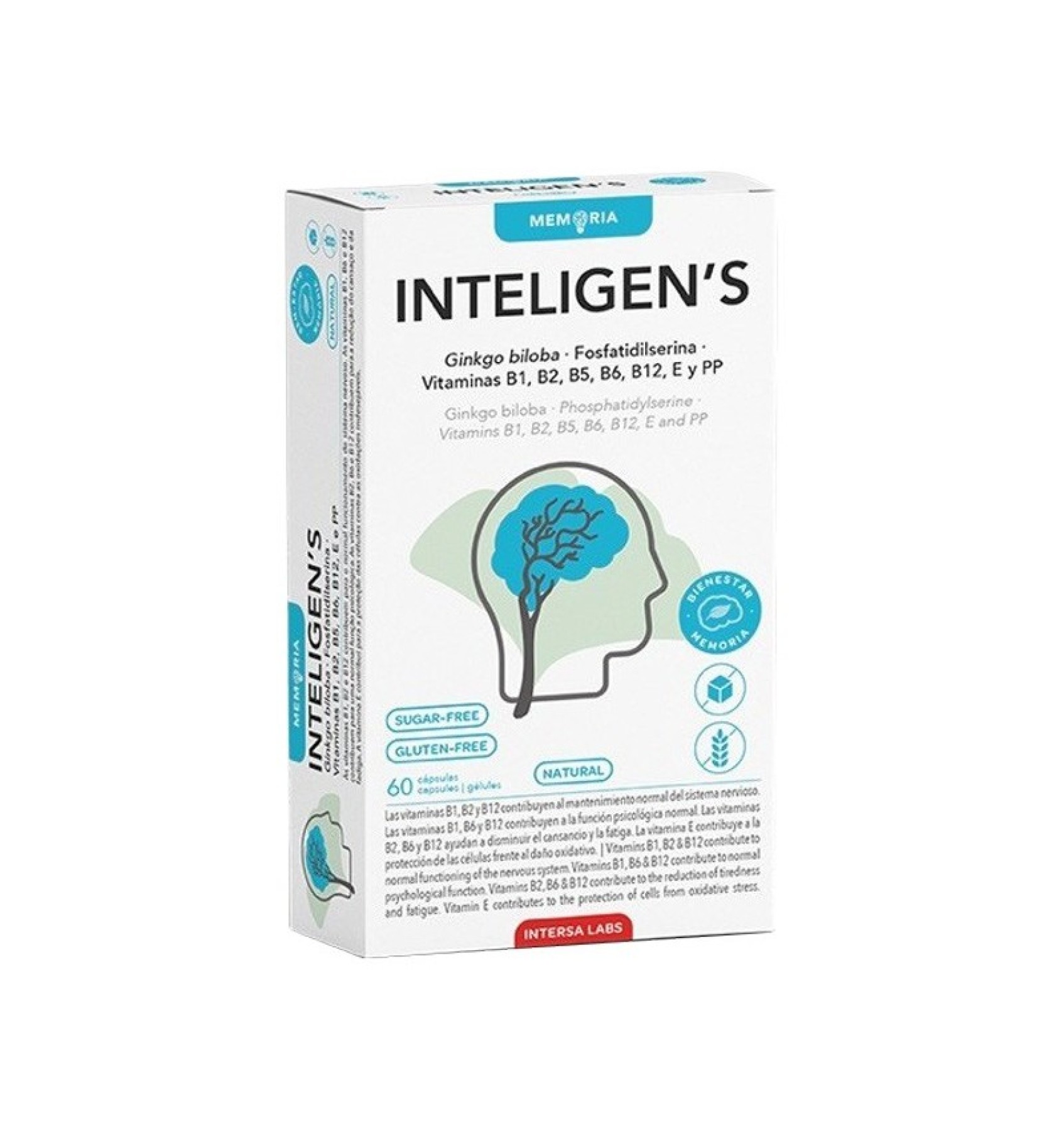 Inteligens, 60capsule, 21gr
