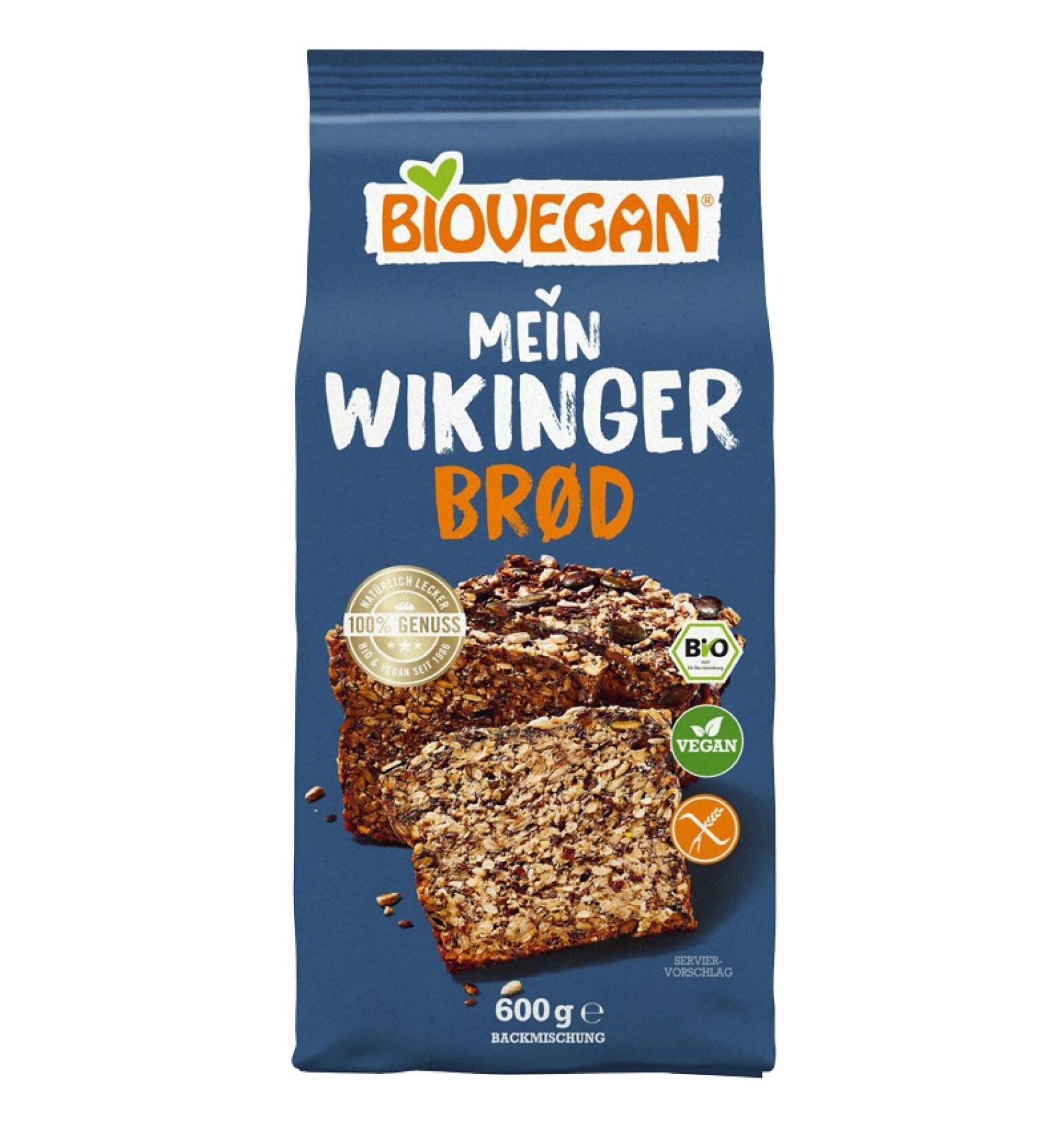 ECO/BIO Premix bio pentru paine fara gluten \\\"Painea vikingilor\\\", 600g