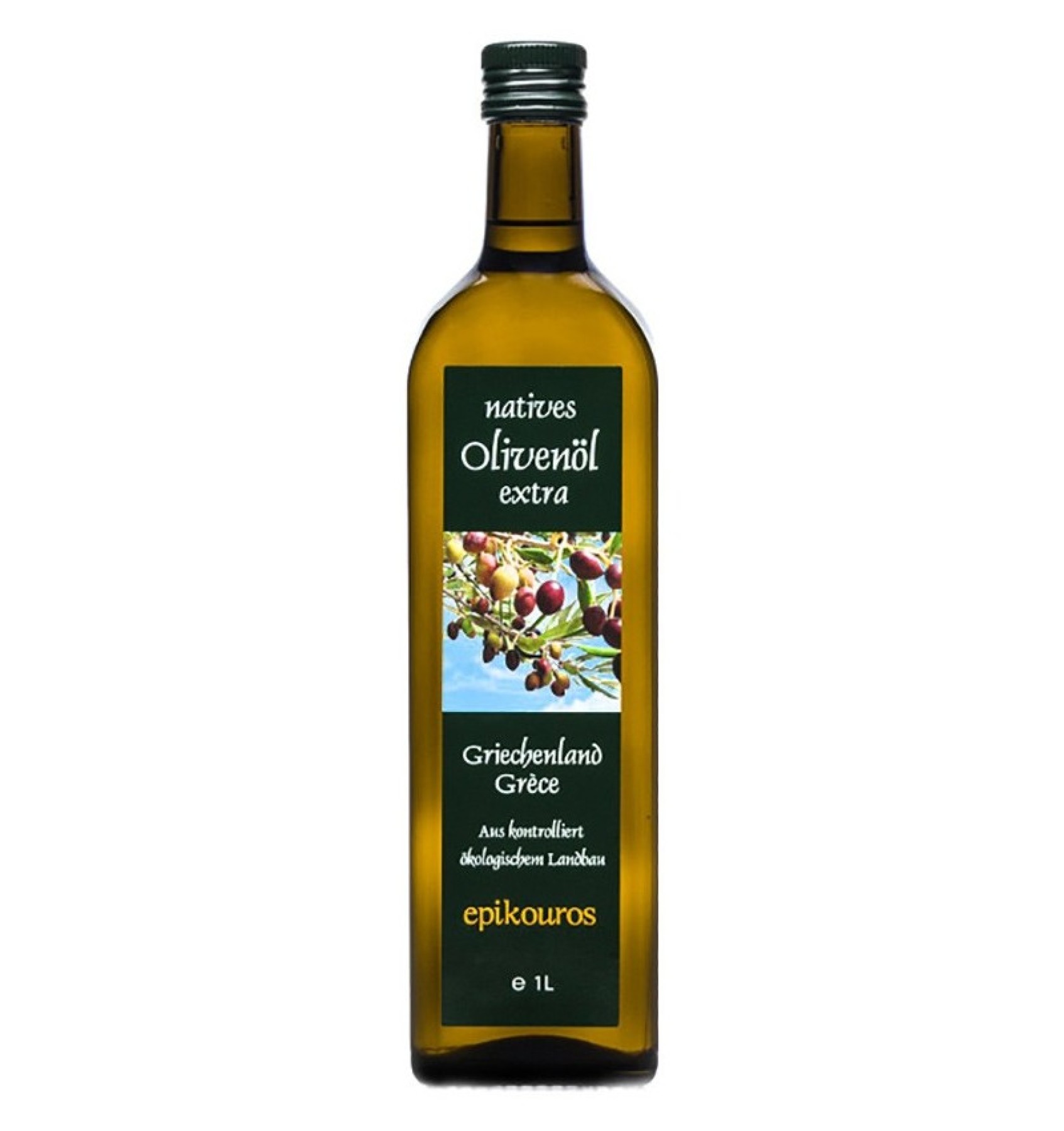 Ulei de masline extravirgin, BIO, 1000ml Epikouros