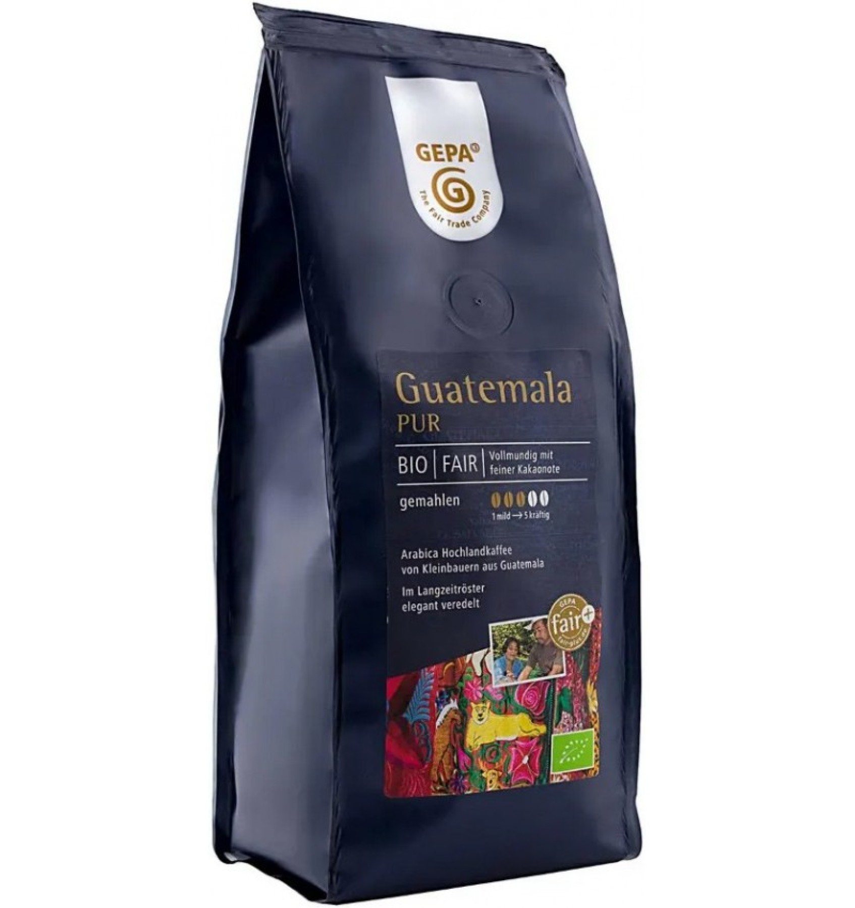 Cafea Bio macinata Guatemala Pur , 250 g Gepa