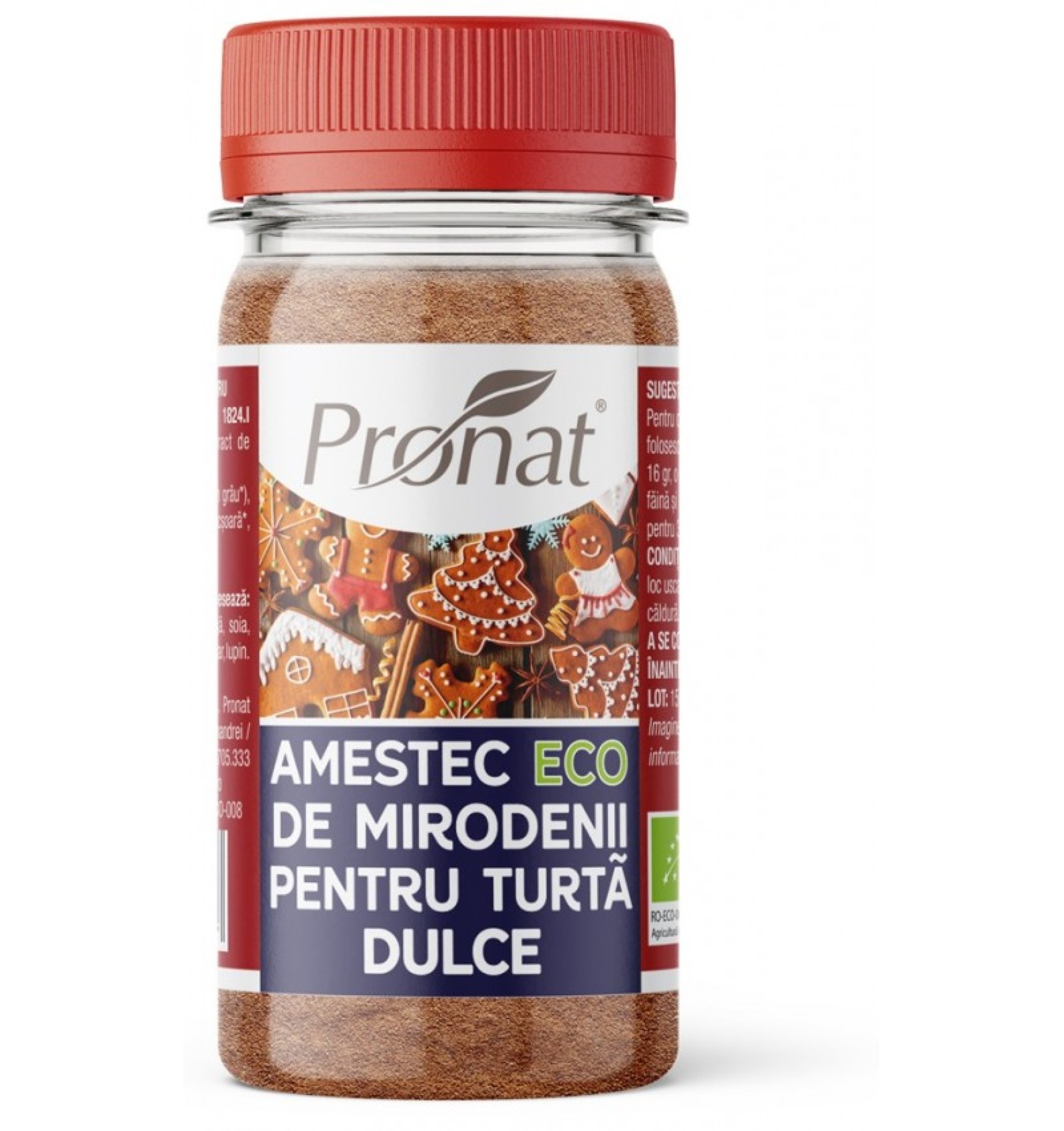 Amestec de mirodenii bio pentru turta dulce, 50g