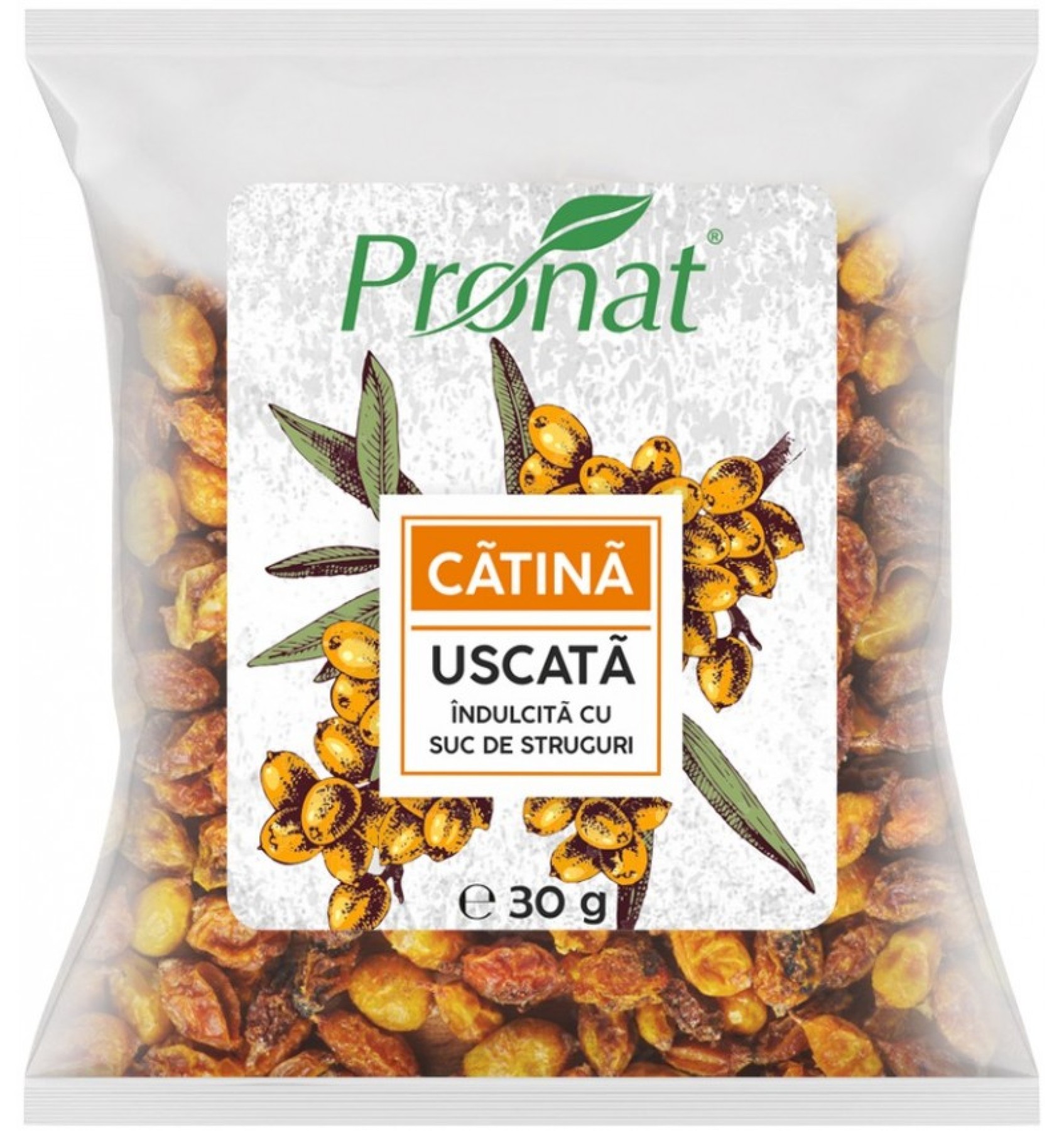 CATINA USCATA, INDULCITA CU SUC DE STRUGURI, 30 G