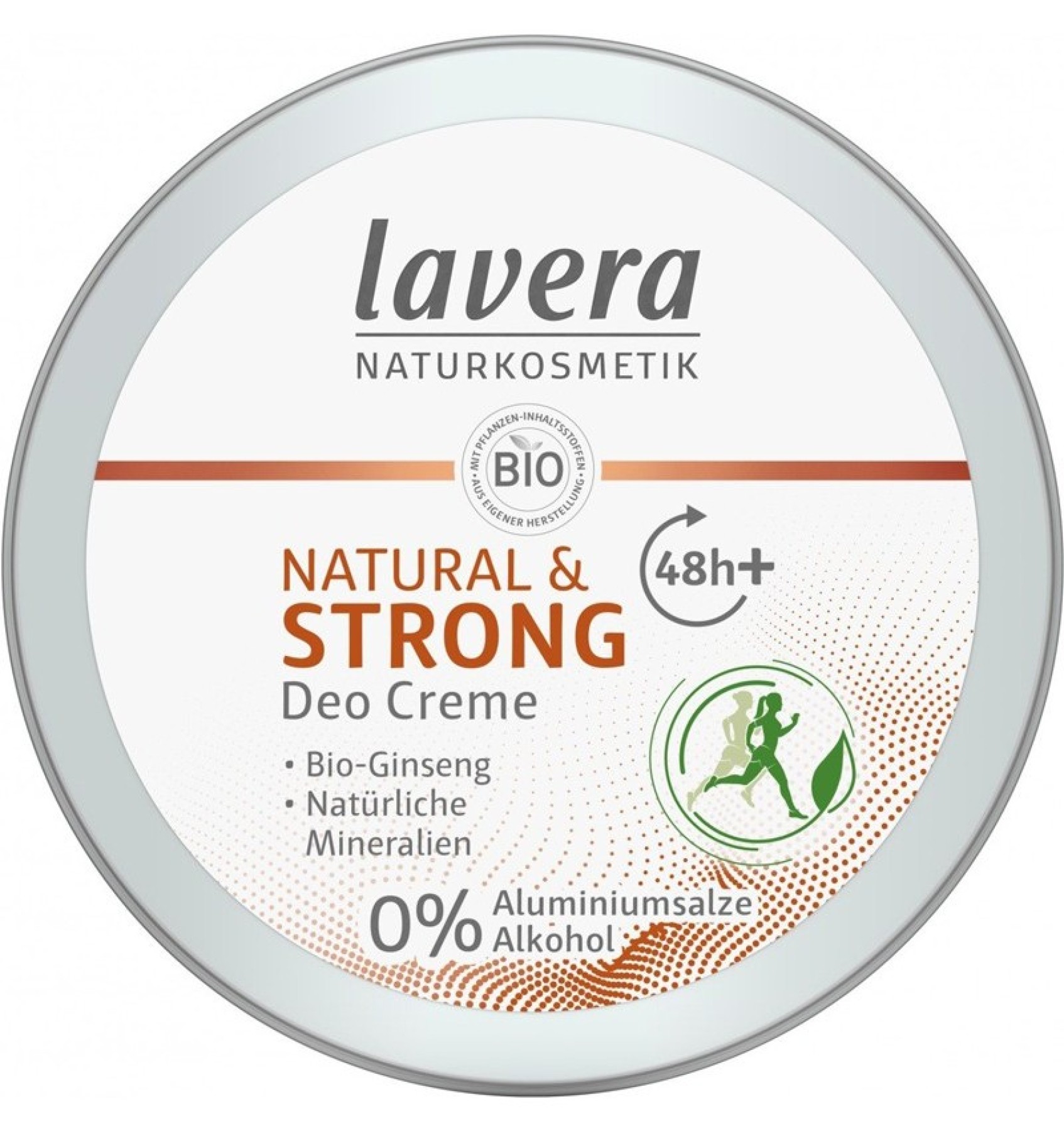 DEODORANT CREMA NATURAL & STRONG, 50 ML LAVERA