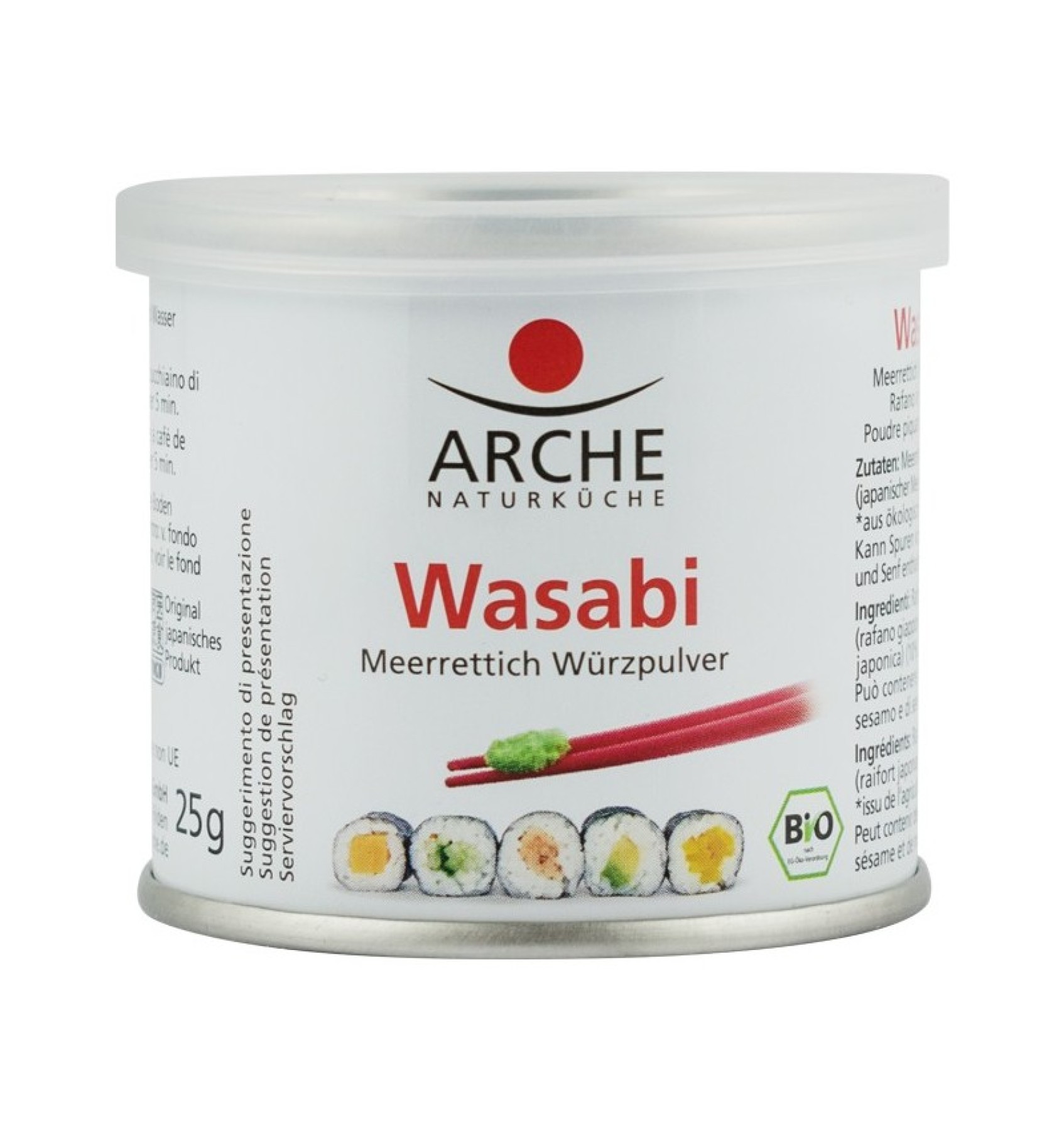 WASABI BIO, PULBERE DIN RADACINA DE HREAN 25G ARCHE