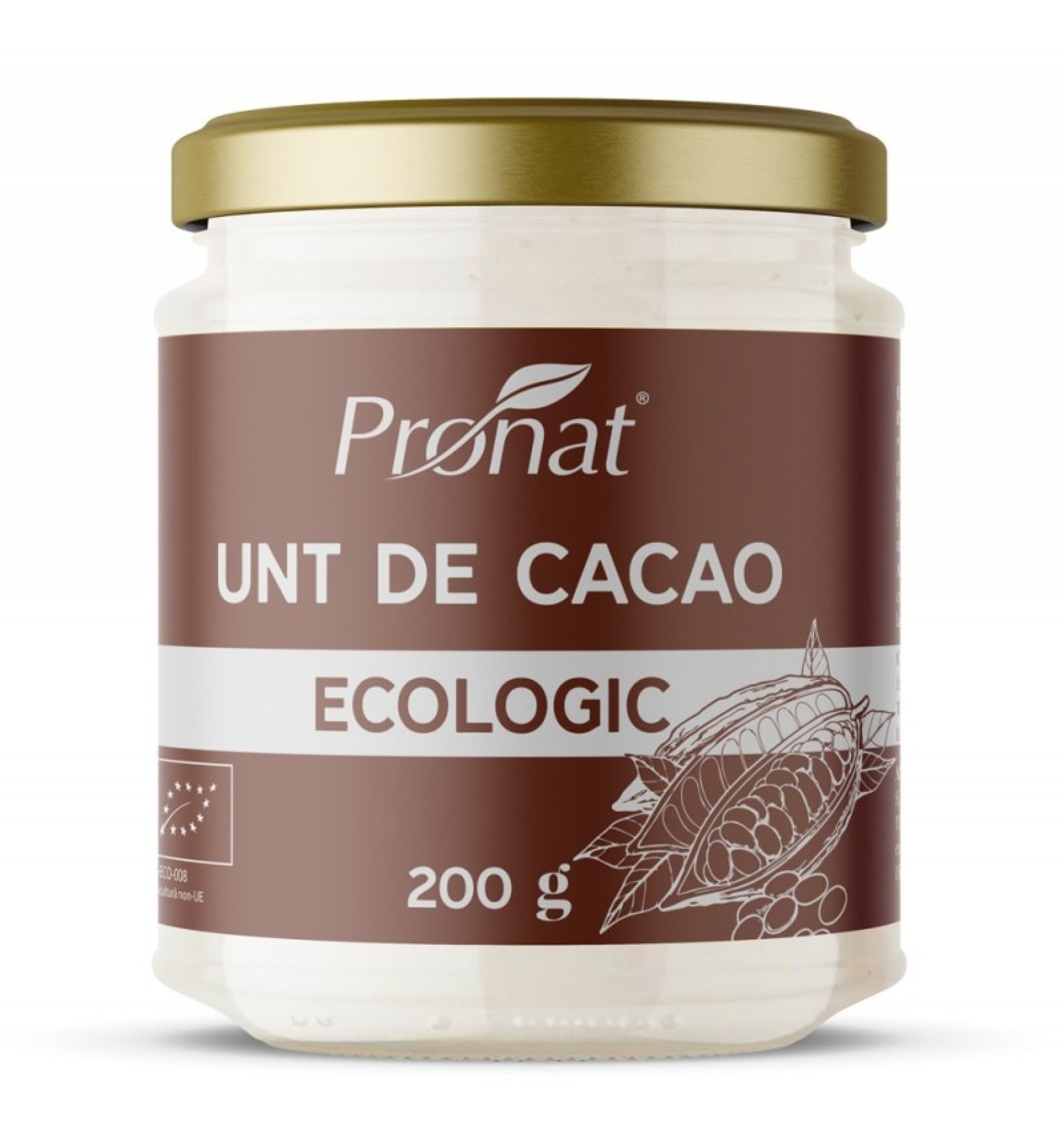 UNT DE CACAO BIO, 200G