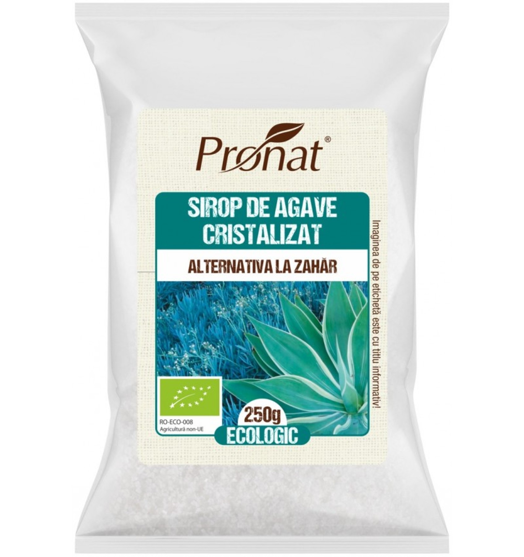 SIROP DE AGAVE CRISTALIZAT, BIO 250 g