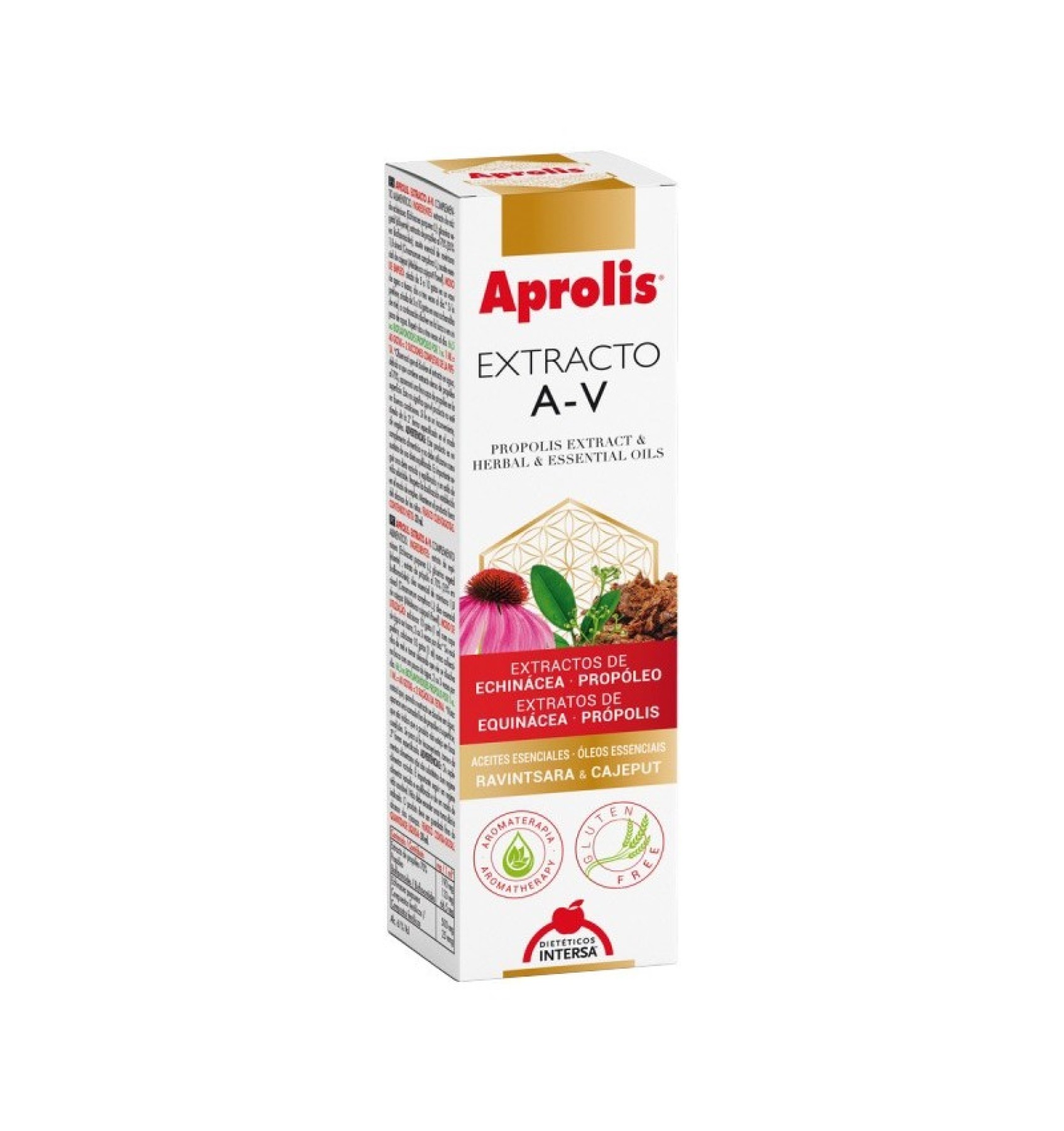 EXTRACT A-V DE PROPOLIS, PLANTE SI ULEIURI ESENTIALE, 30ML APROLIS