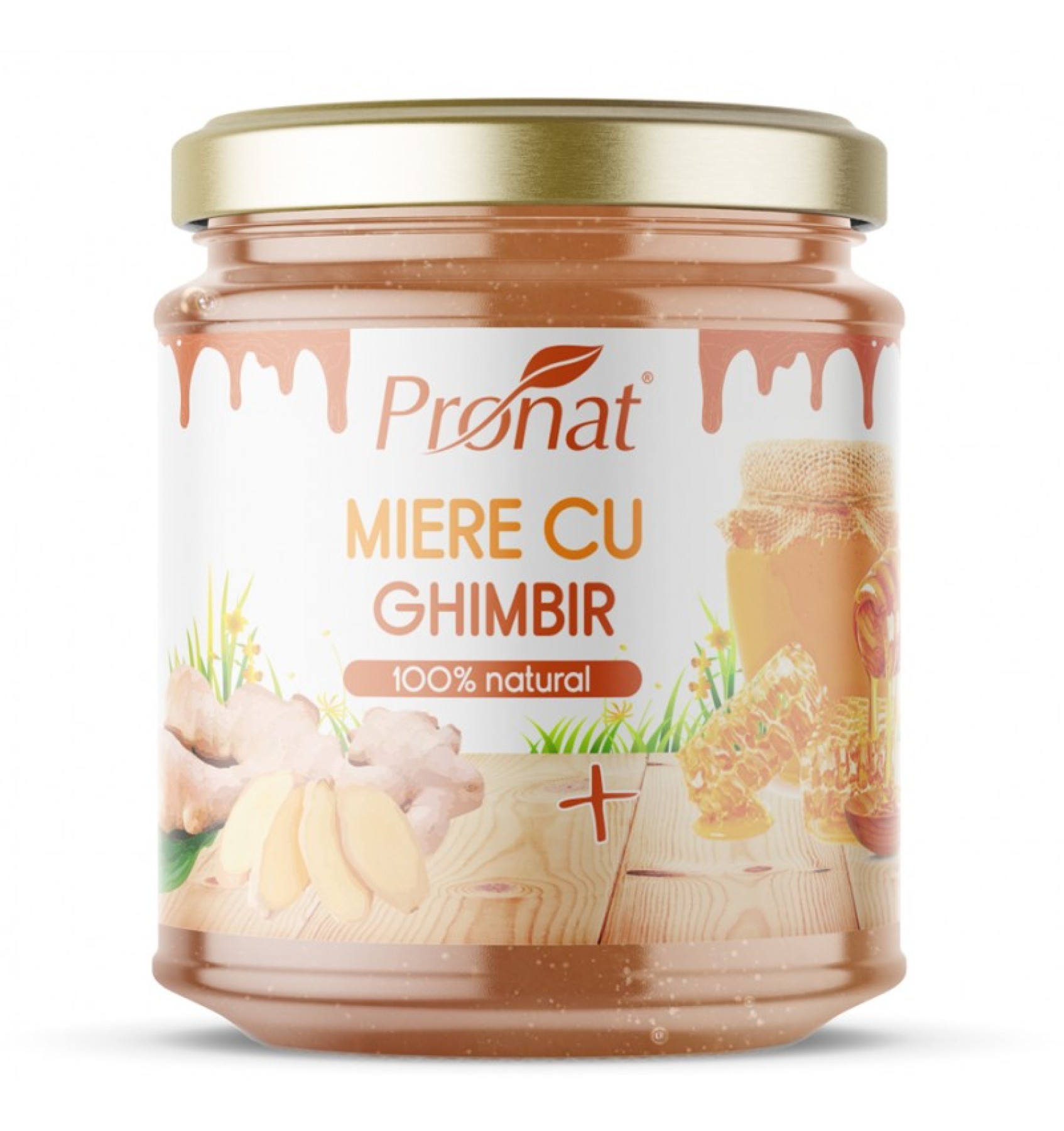 Miere cu ghimbir, 220 g