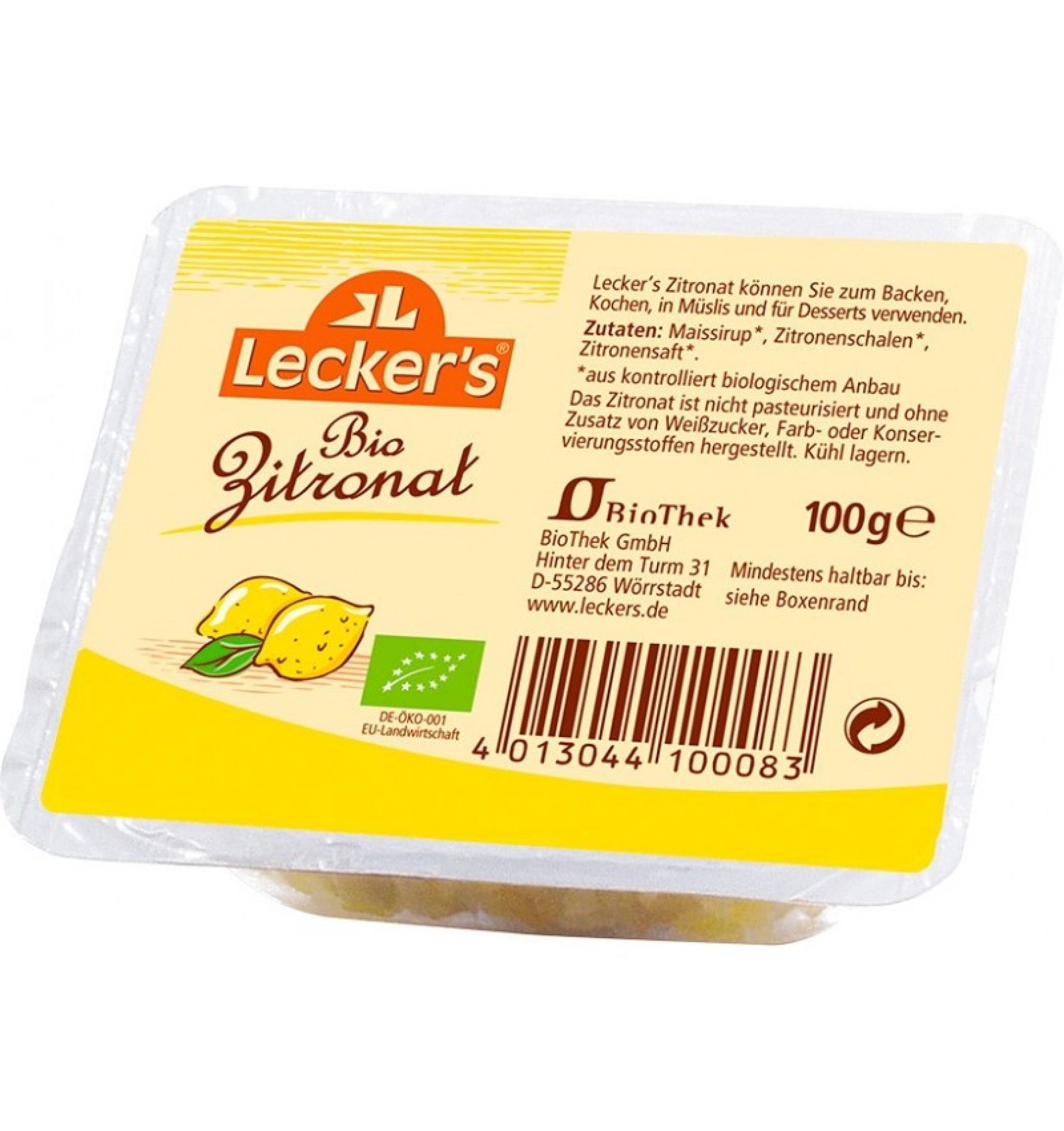 Coaja de lamaie bio, 100 g Lecker\\\'s