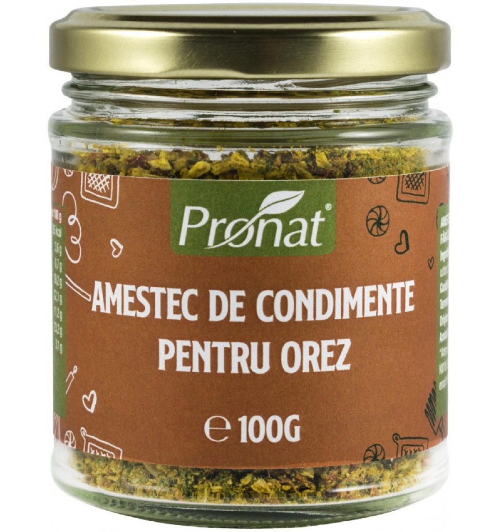 AMESTEC DE CONDIMENTE PENTRU OREZ, 100G