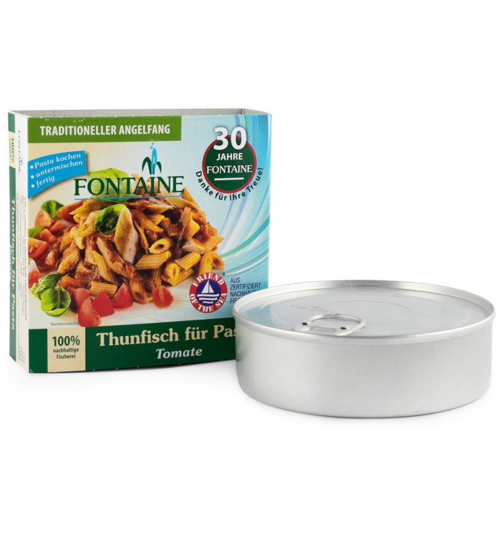 Ton pentru paste cu tomate, 200g Fontaine