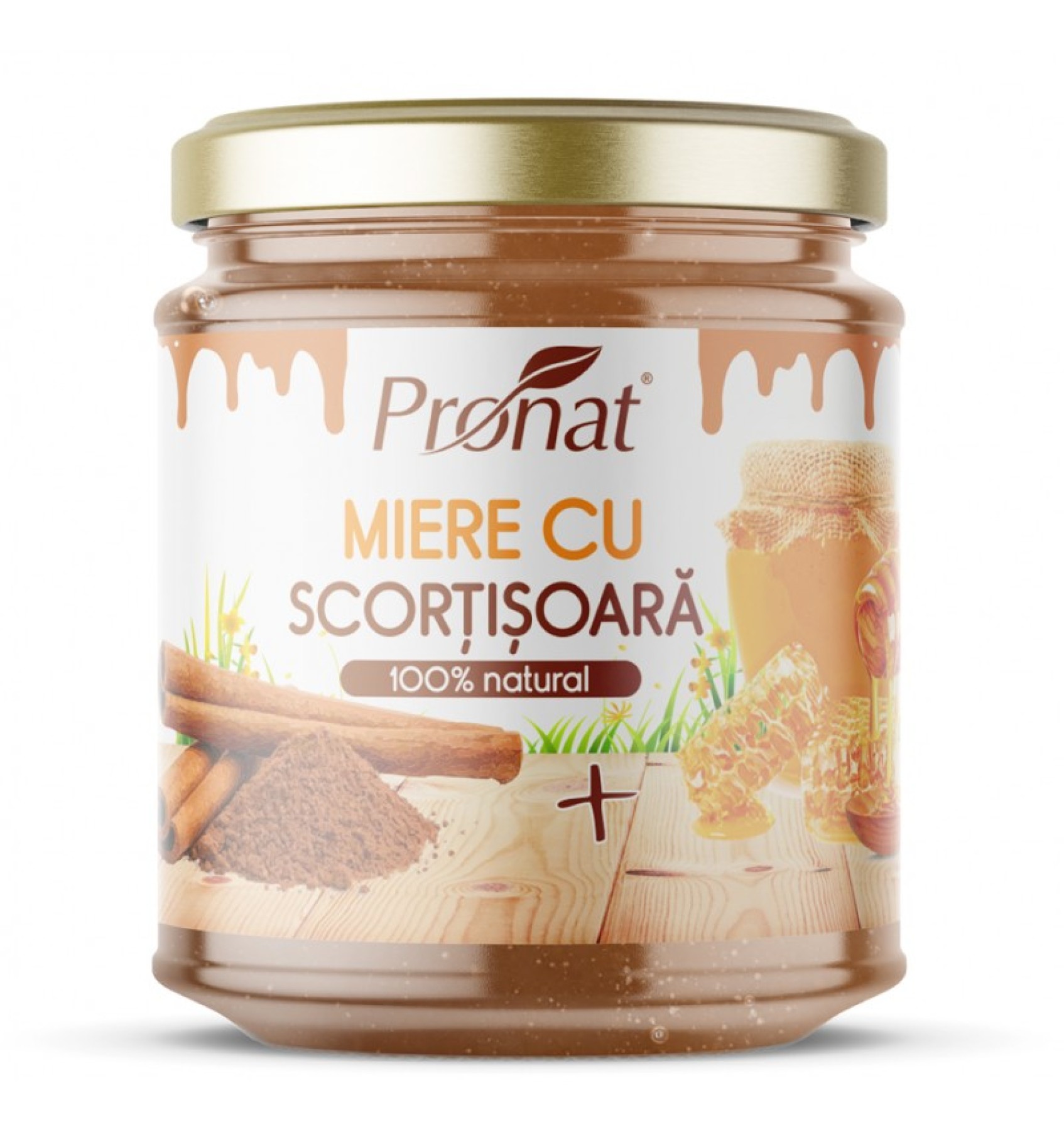 Miere cu scortisoara, 220 g