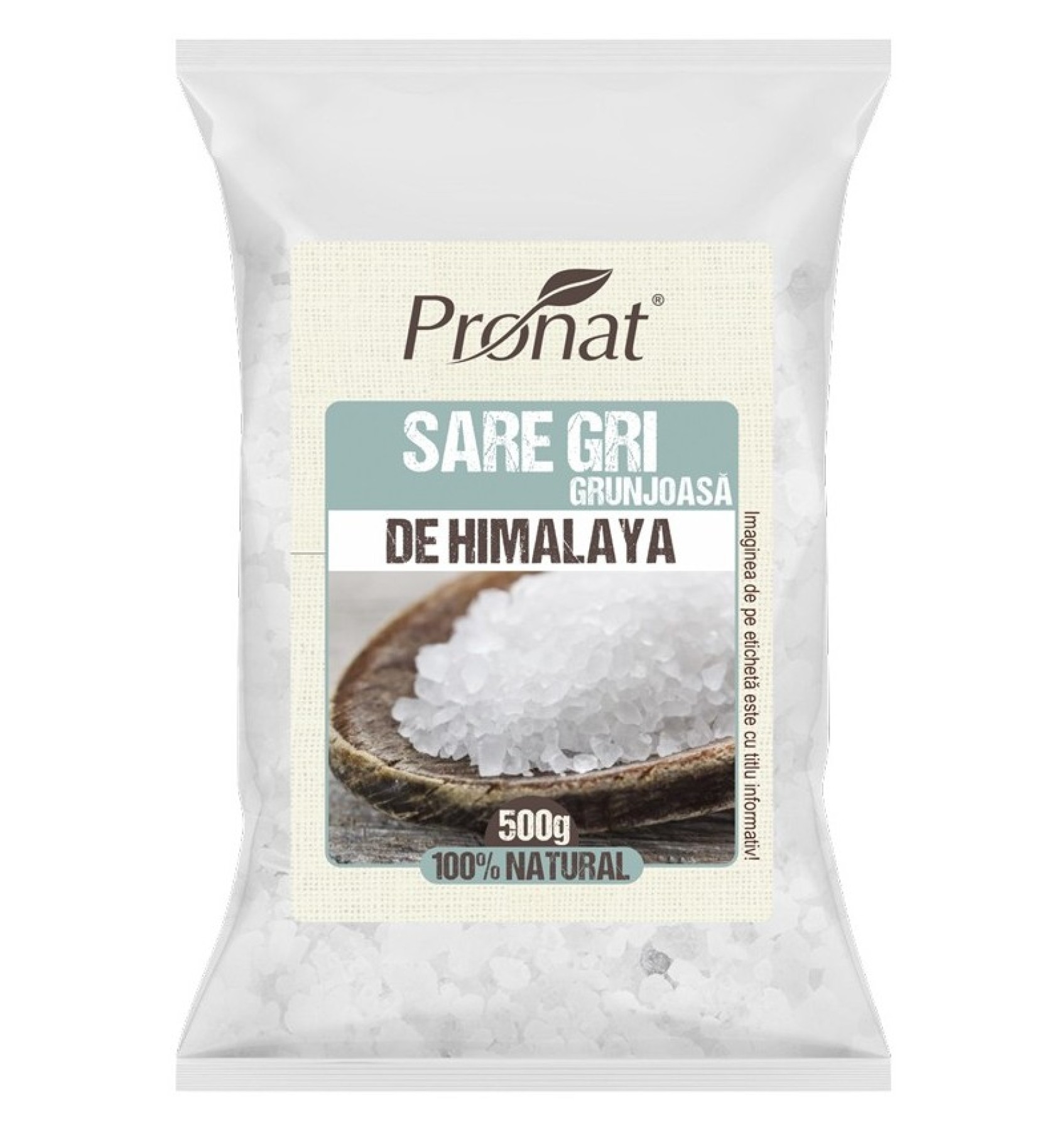 Sare de Himalaya Gri grunjoasa 500 g