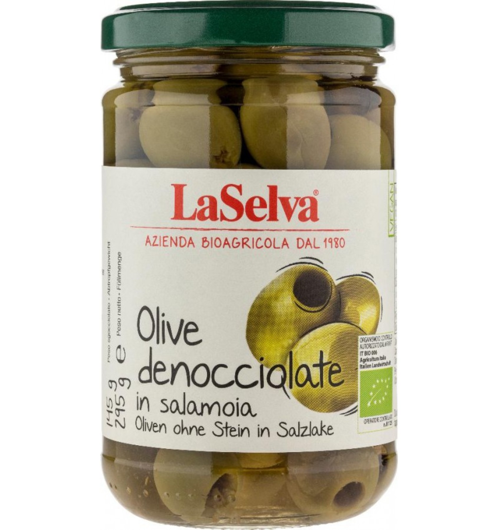 ECO/BIO Masline veri fara samburi 295gr