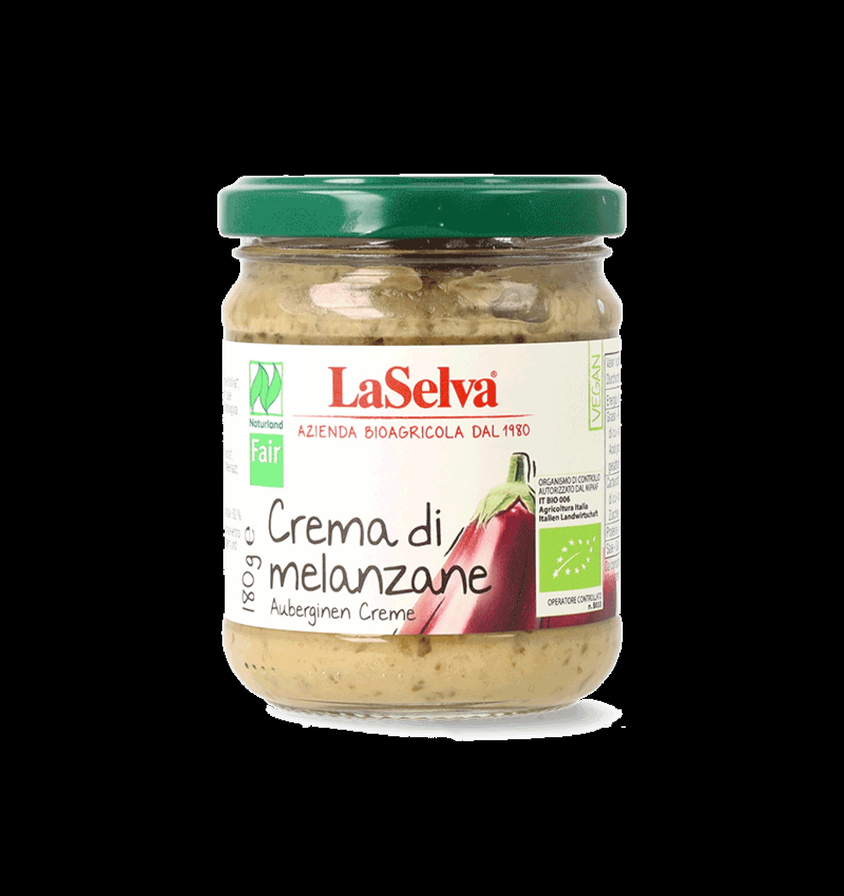 ECO/BIO Crema tartinabila din vinete, 180gr