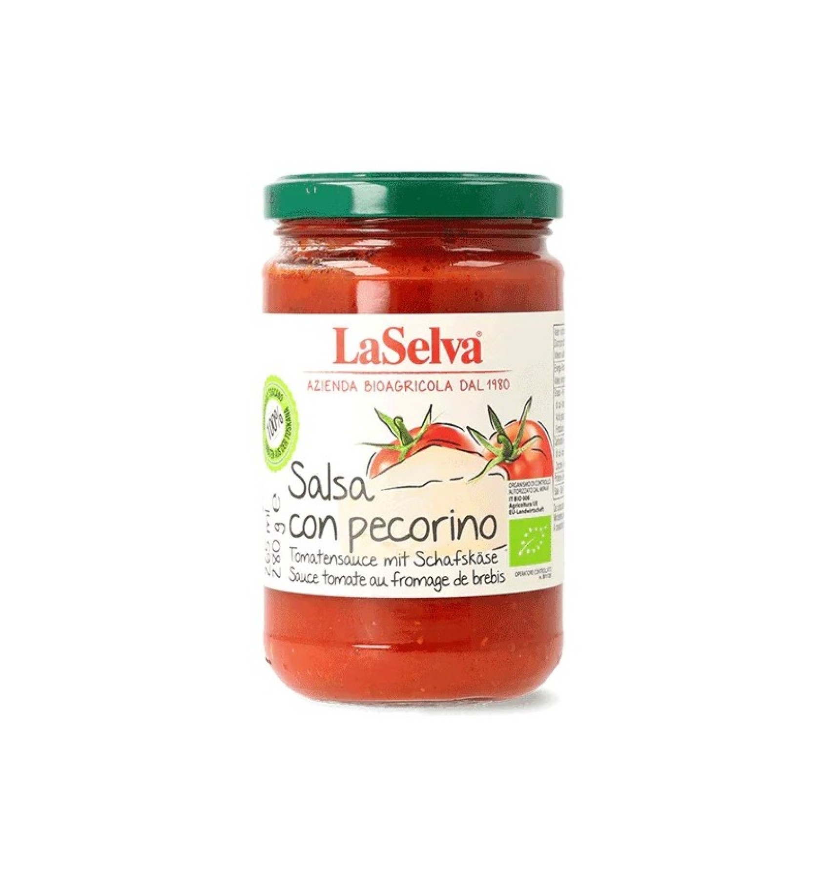 ECO/BIO Salsa cu pecorino 280gr