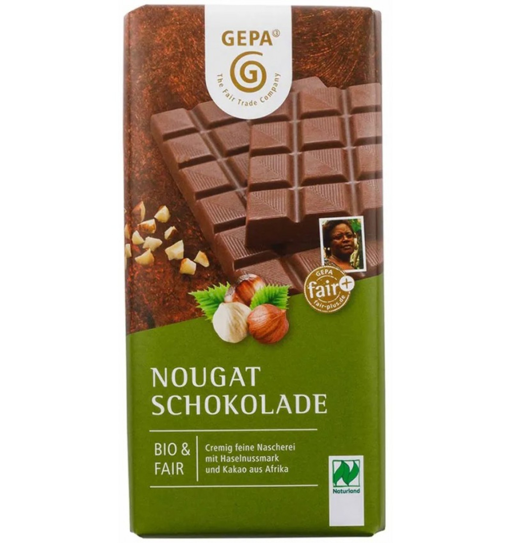 ECO/BIO Ciocolata cu alune, 100gr