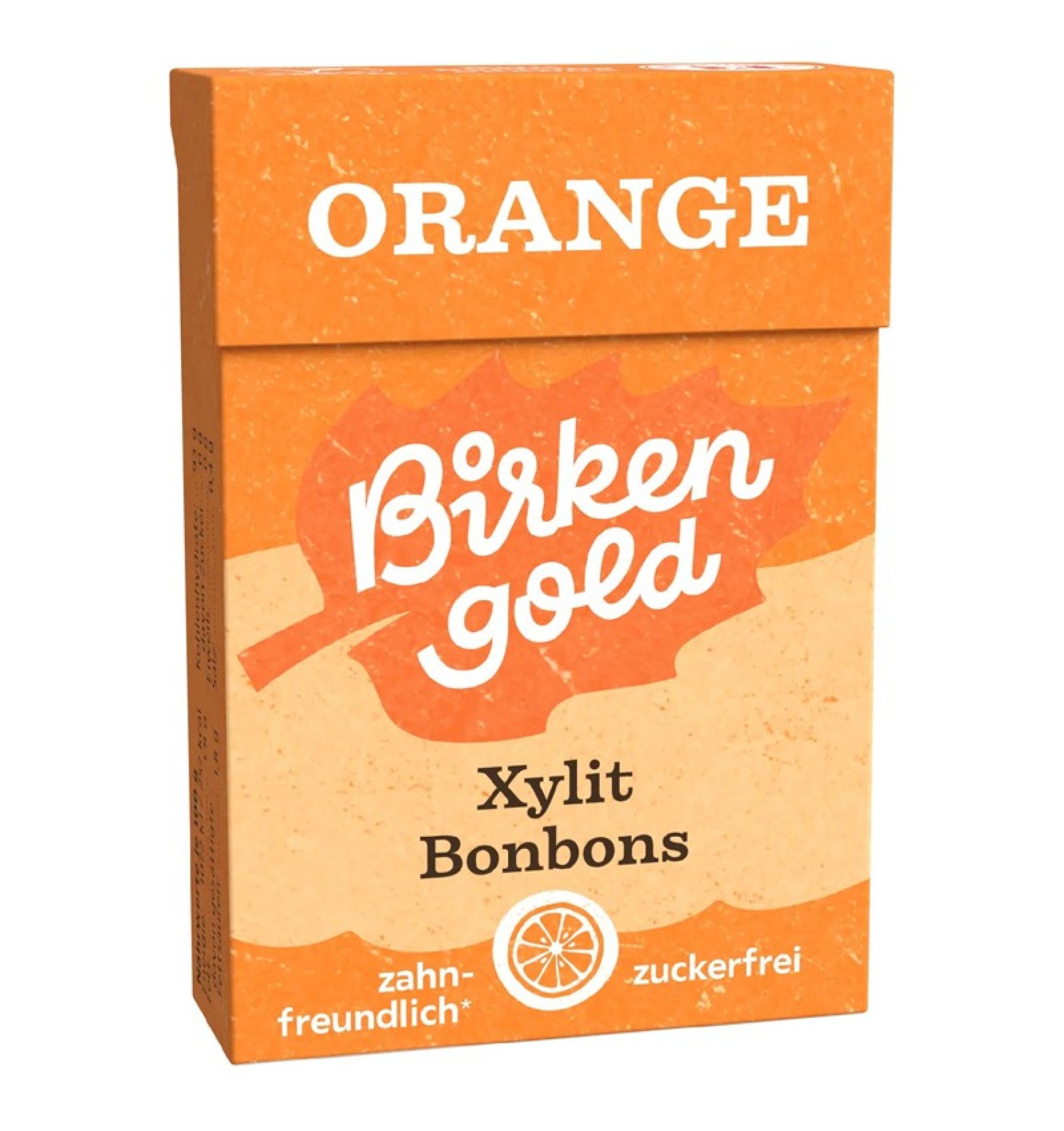 Bomboane cu xylitol si portocale 30g Birkengold