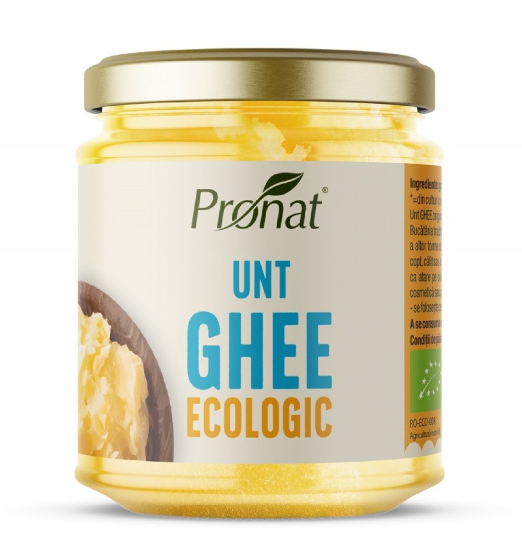 ECO/BIO Unt ghee 200ml, 145g