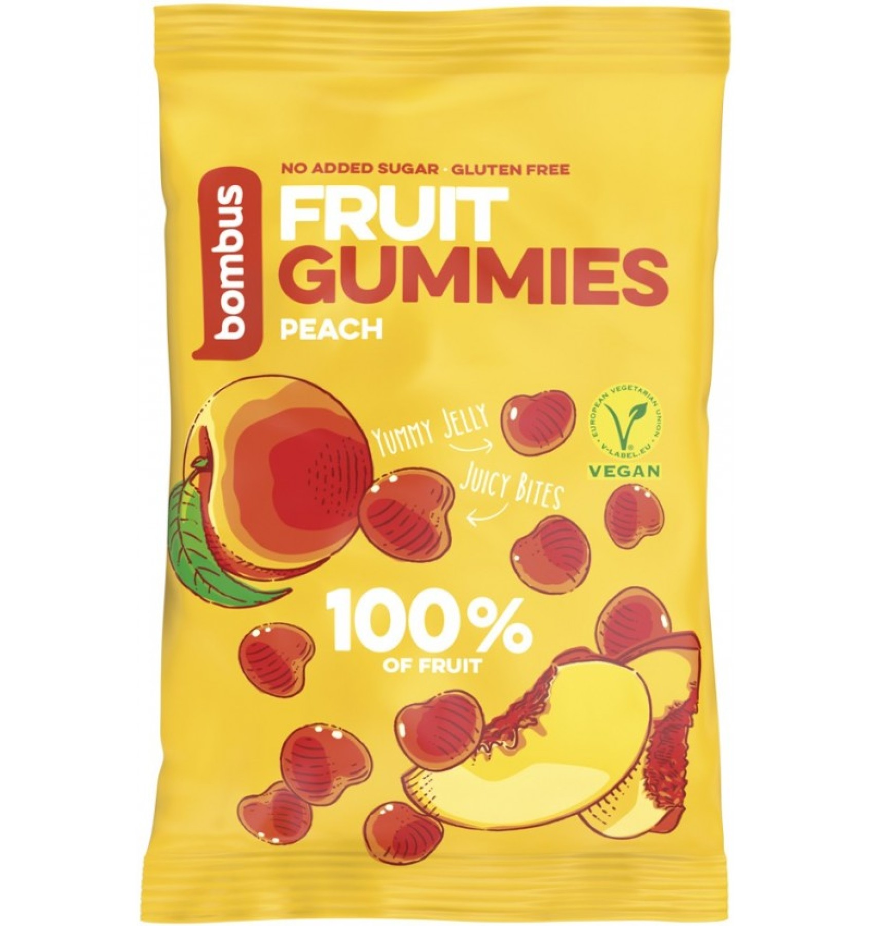 Jeleu de fructe cu piersici,35 g