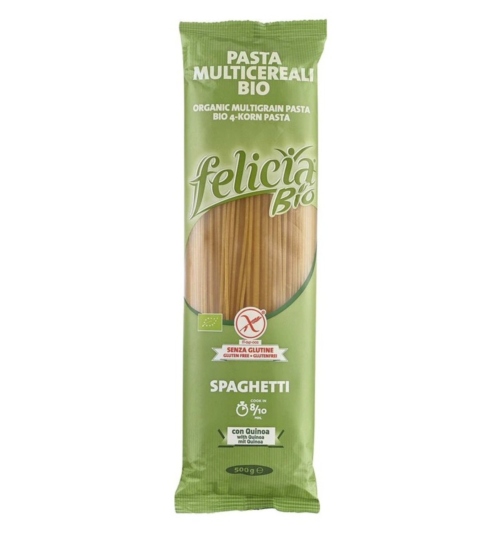 Spaghetti bio multicereale, 500g Felicia