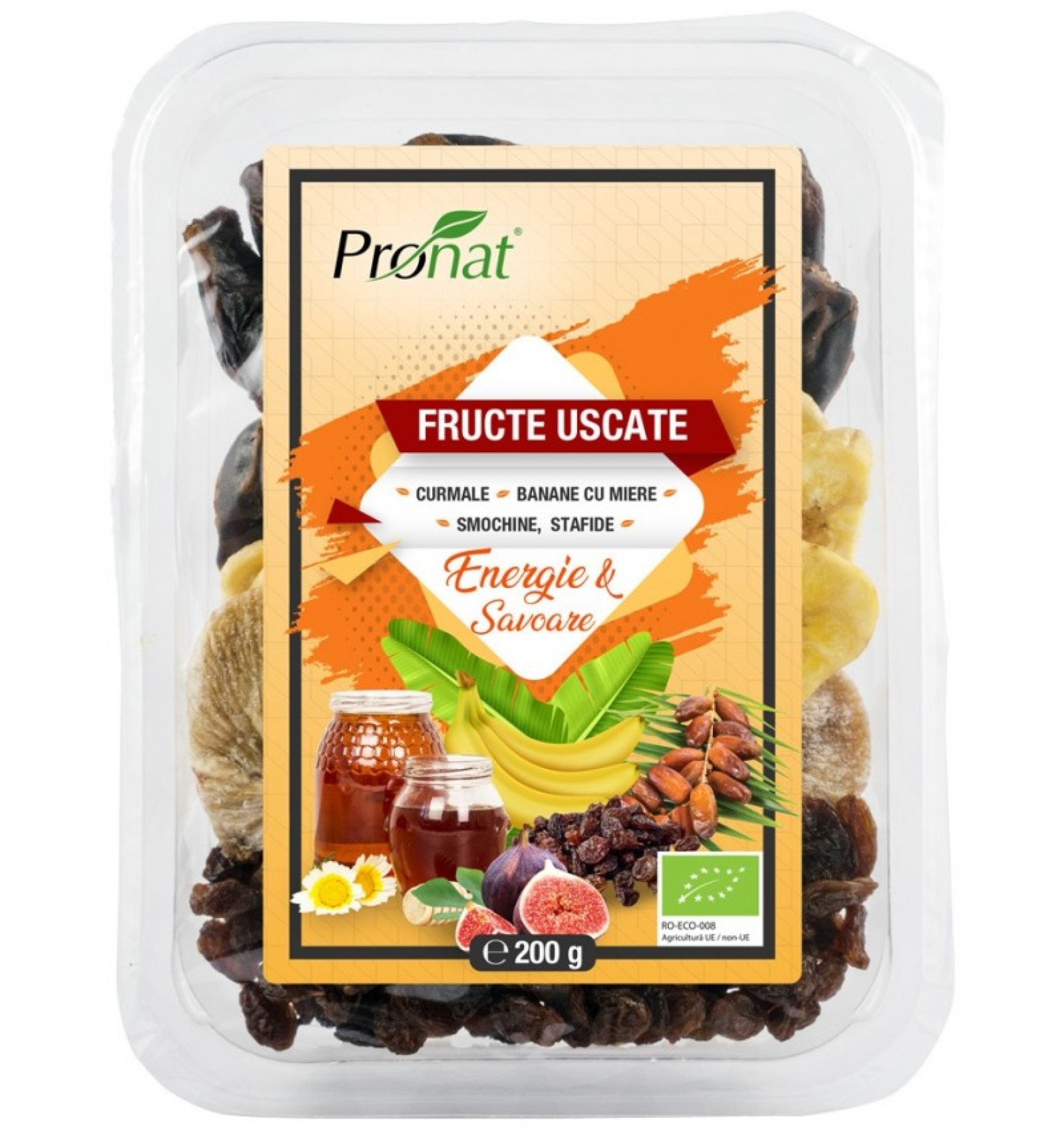 MIX BIO DE FRUCTE USCATE ENERGIE si SAVOARE 200G
