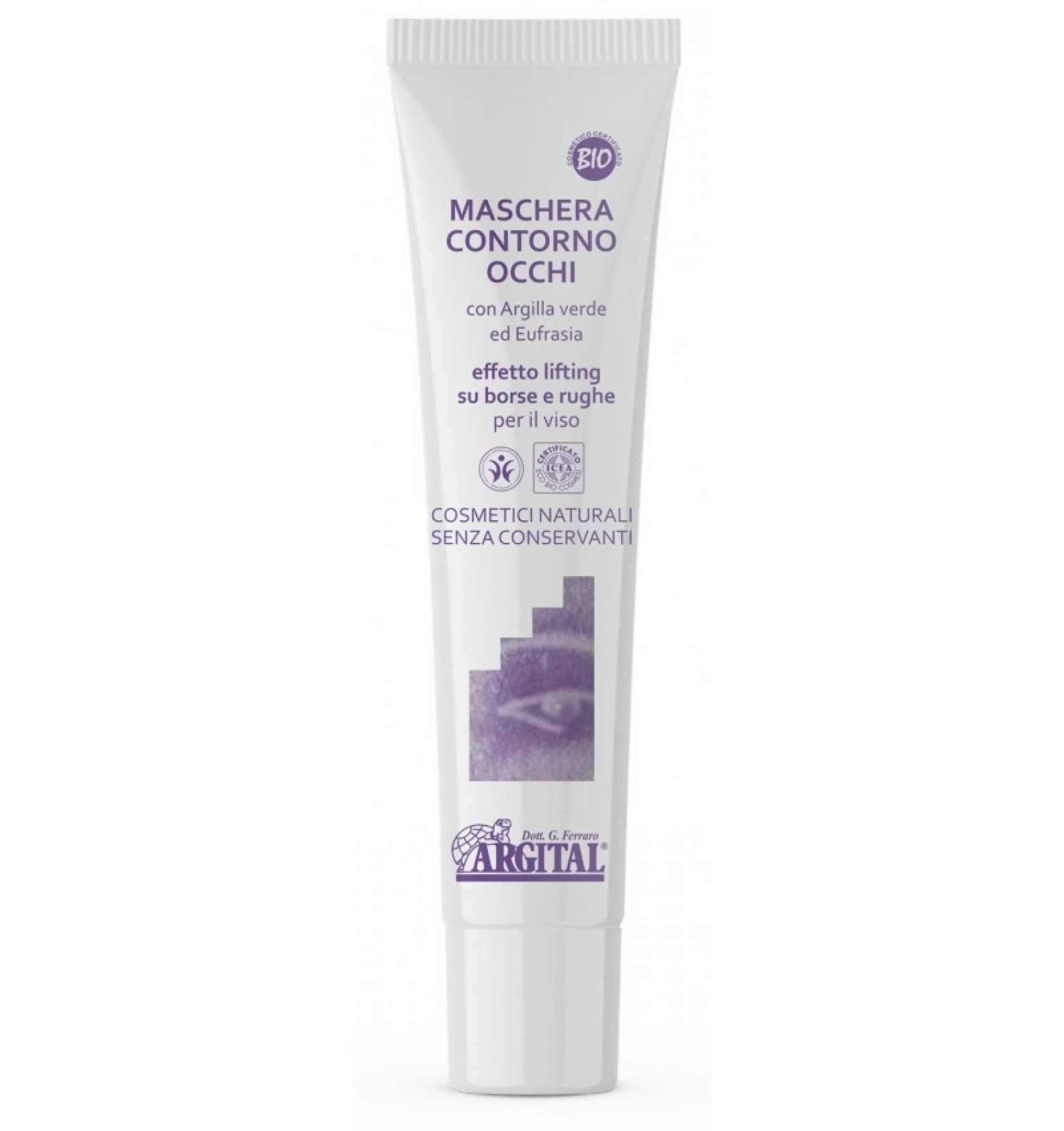 Masca bio pentru contur ochi, 50 m Argital