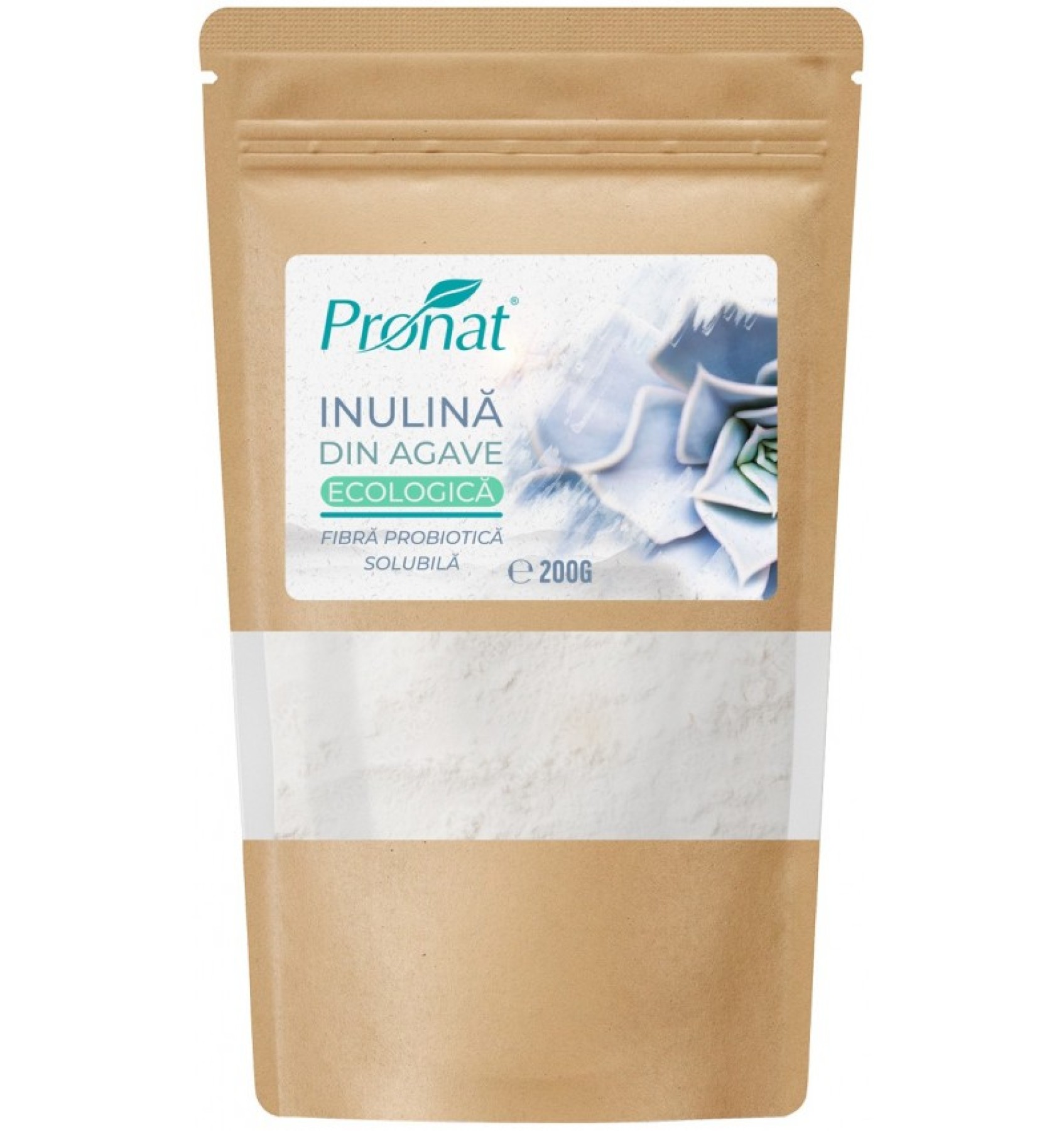 Inulina Bio din agave, 200gr
