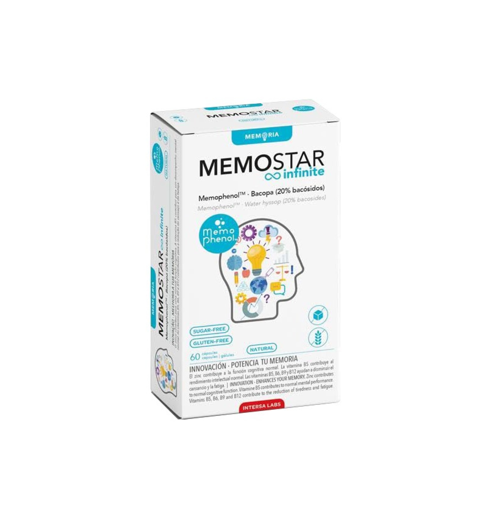 Memostar® Infinit, 60 capsule Dieteticos Intersa