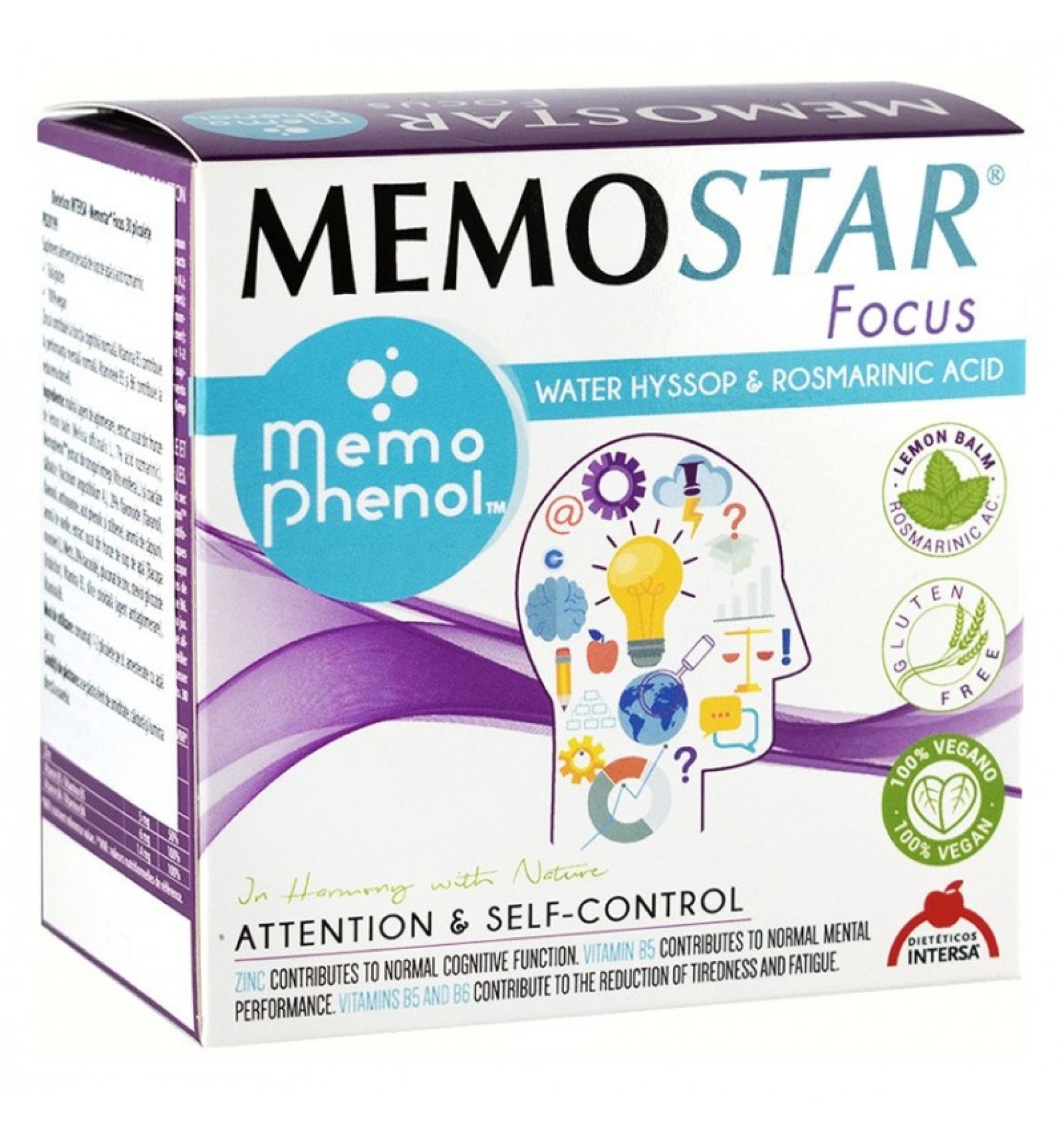 Memostar® Focus, 30 pliculete Dieteticos Intersa