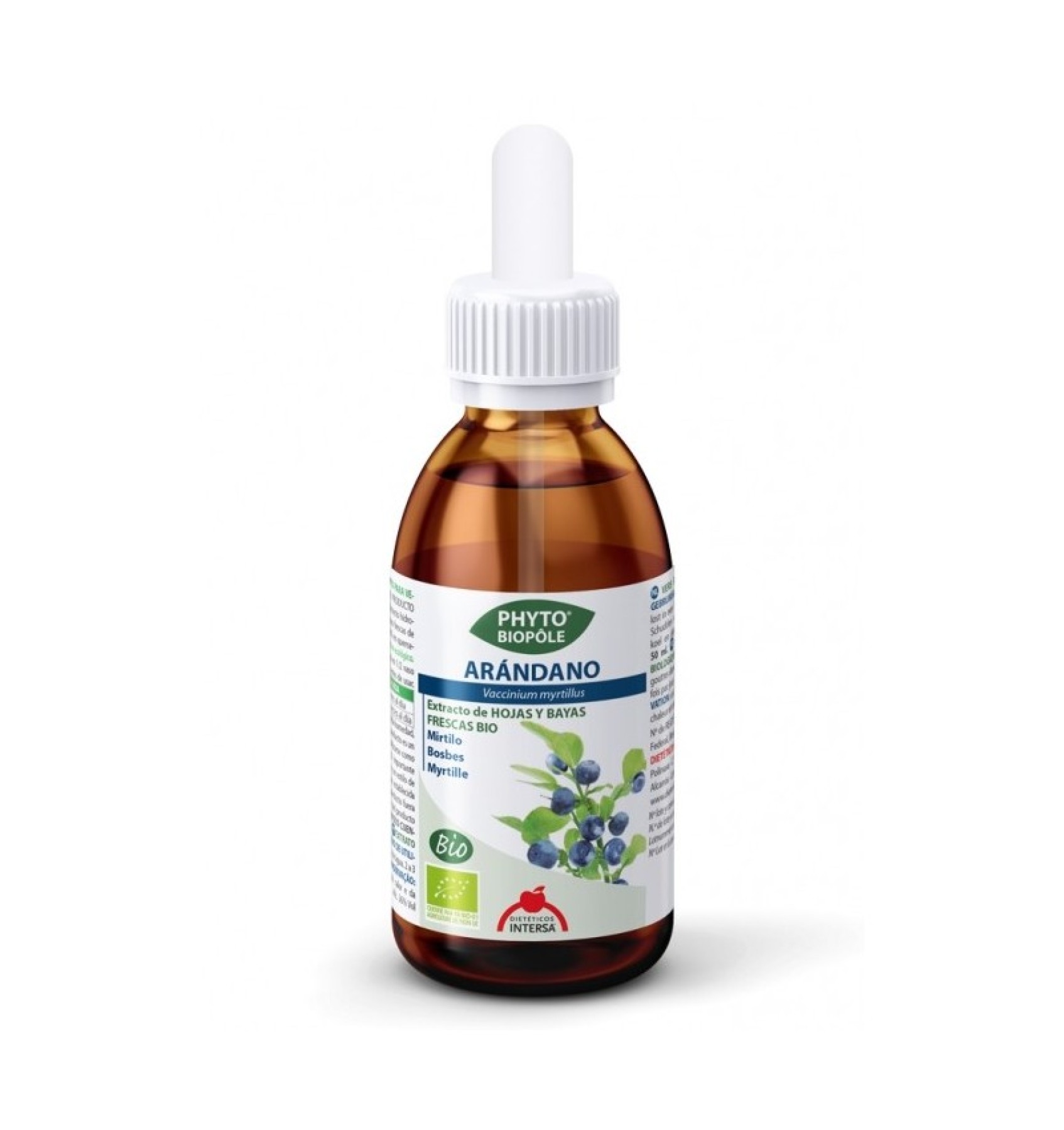 Extract BIO de afine, 50 ml Phyto-Biopôle