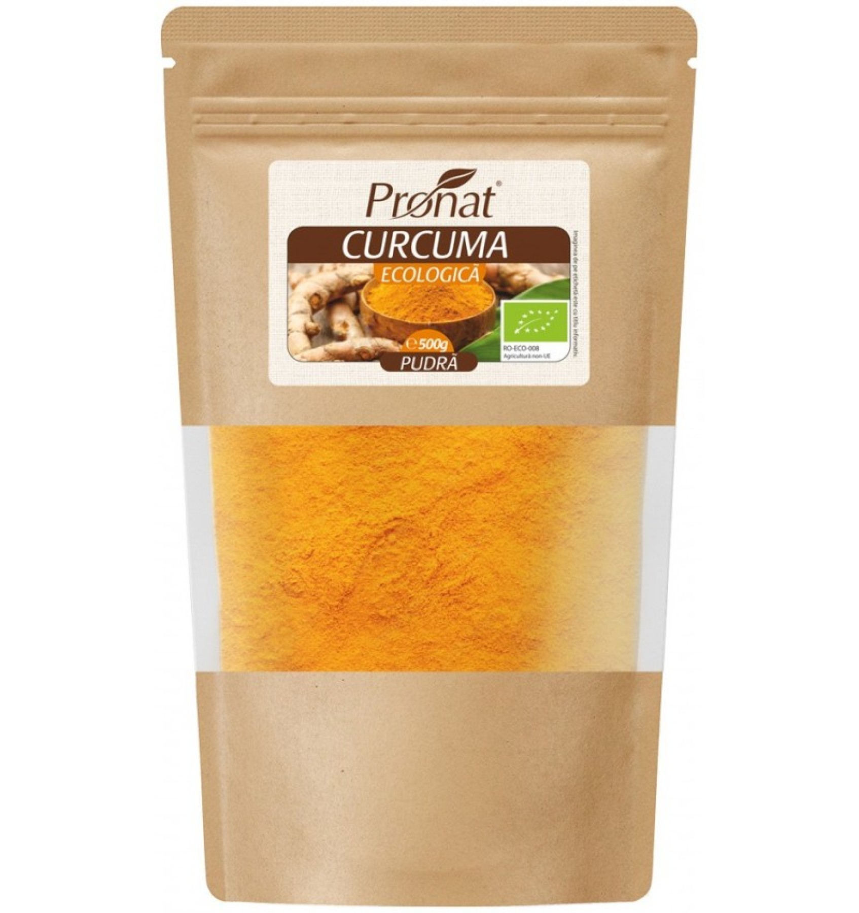 Curcuma BIO pudra, 500 g