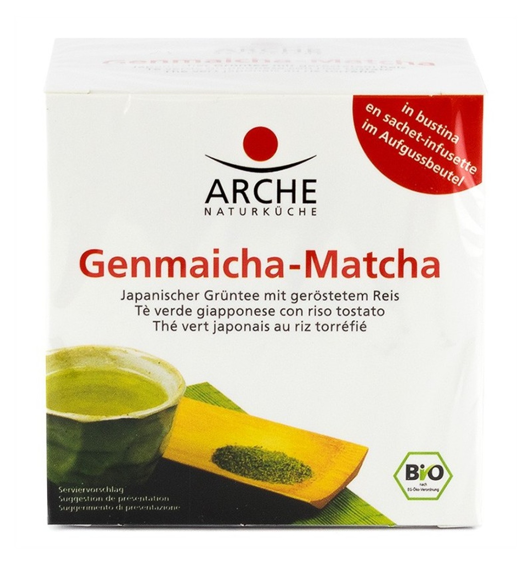 Genmaicha Matcha bio, 15g Arche