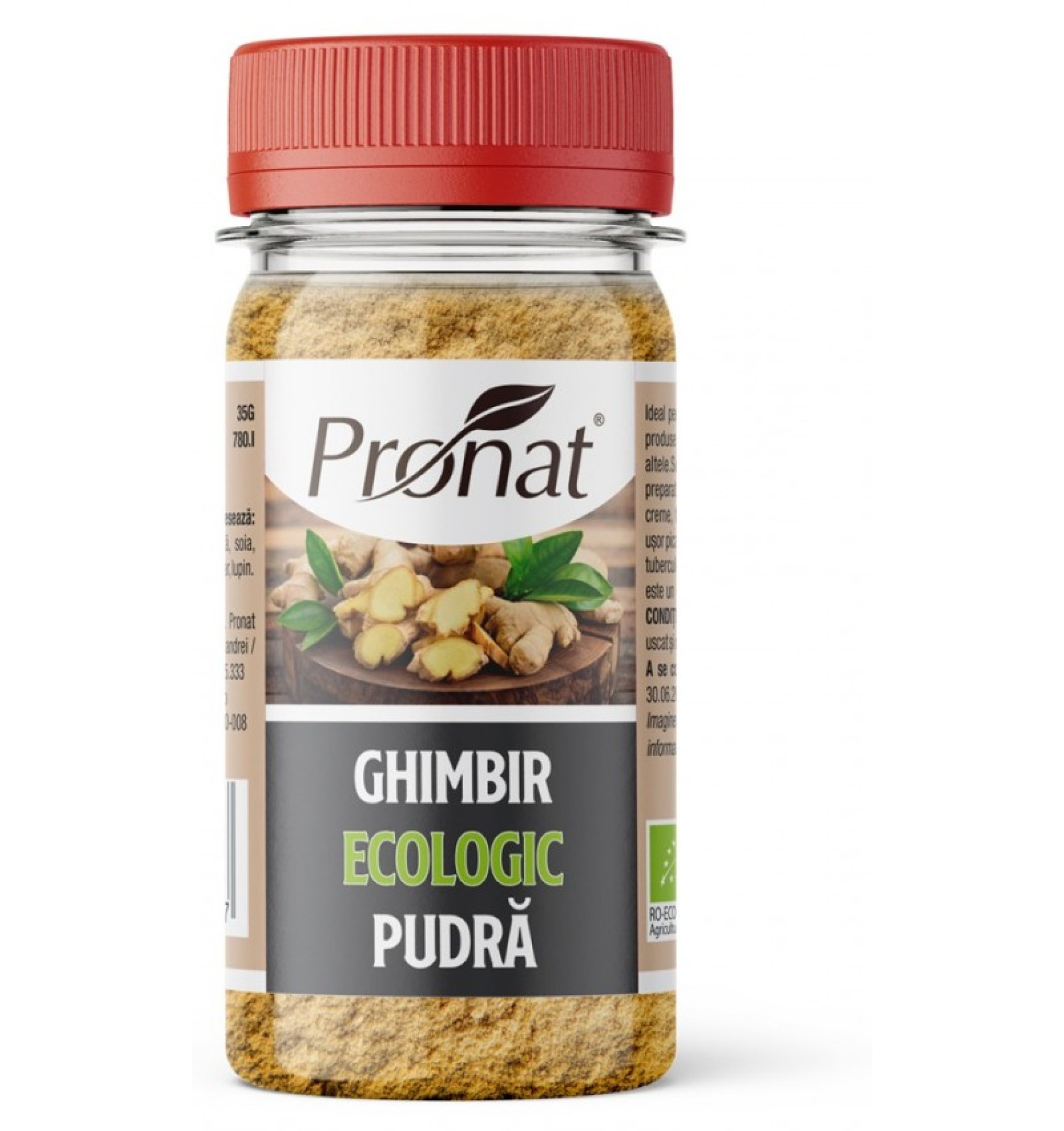 Ghimbir BIO, macinat, (PUDRA) 35 g