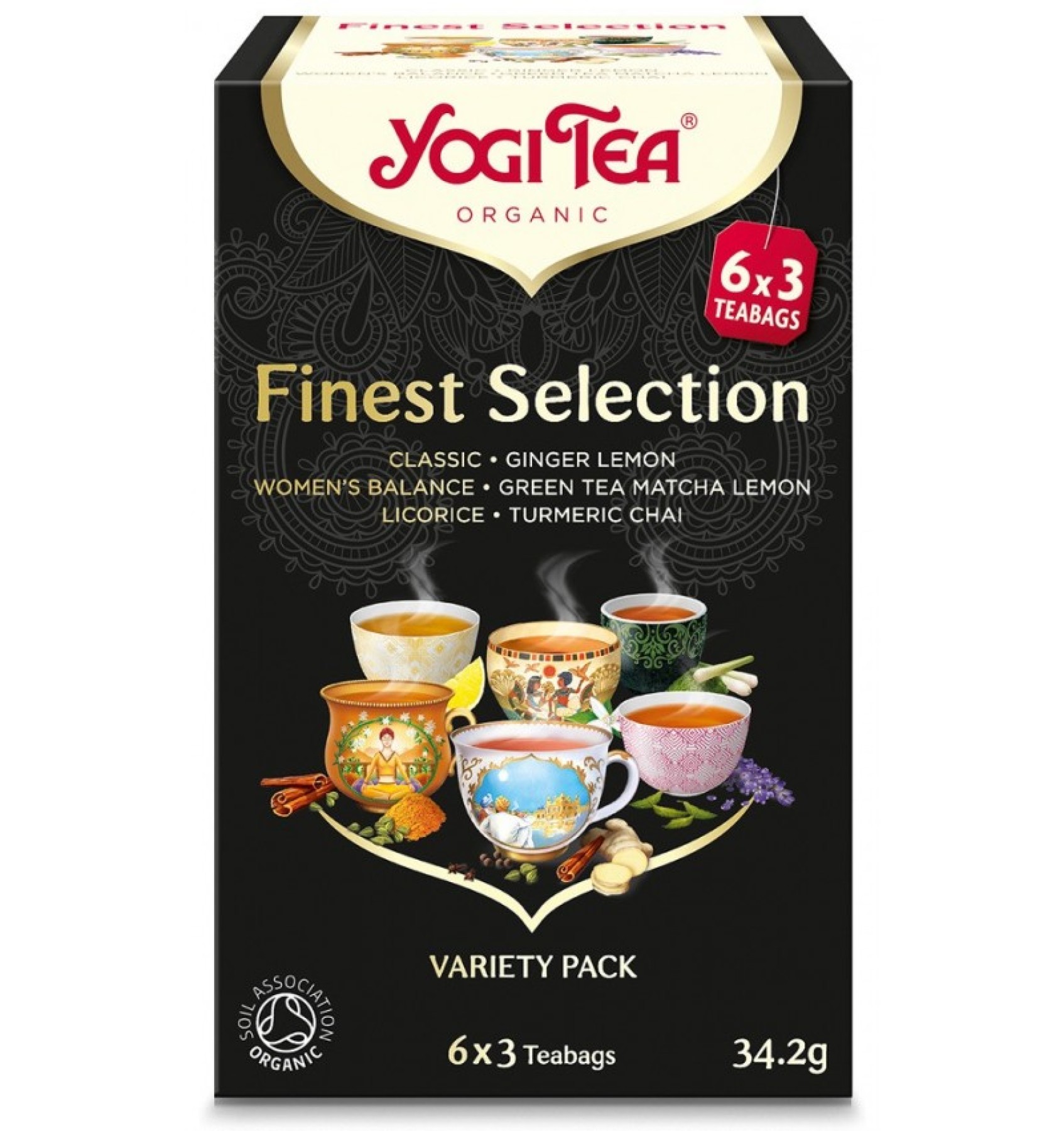 Selectie de ceaiuri BIO Finest Selection, 34,2g Yogi Tea