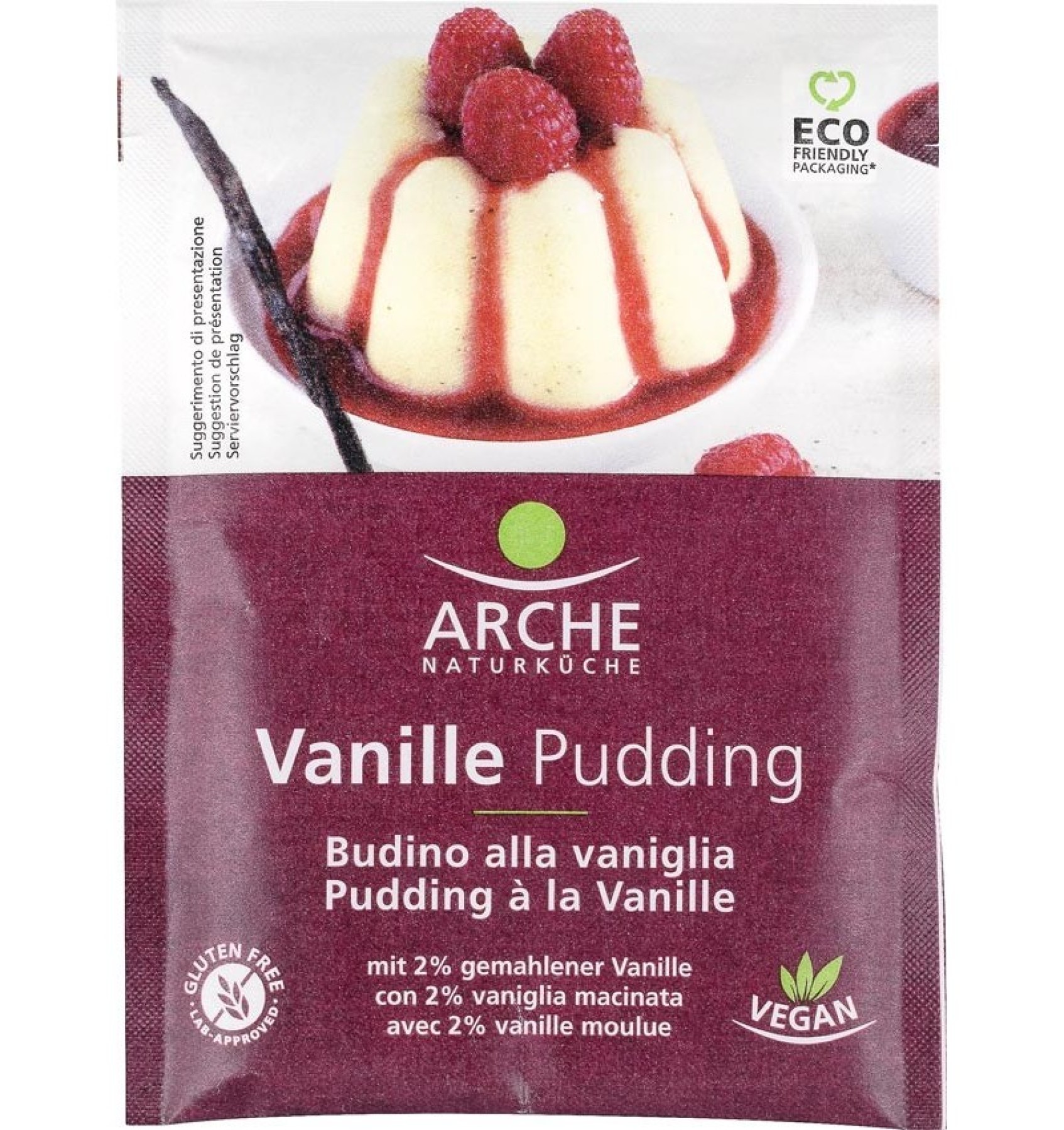 Budinca bio de vanilie, 40 g