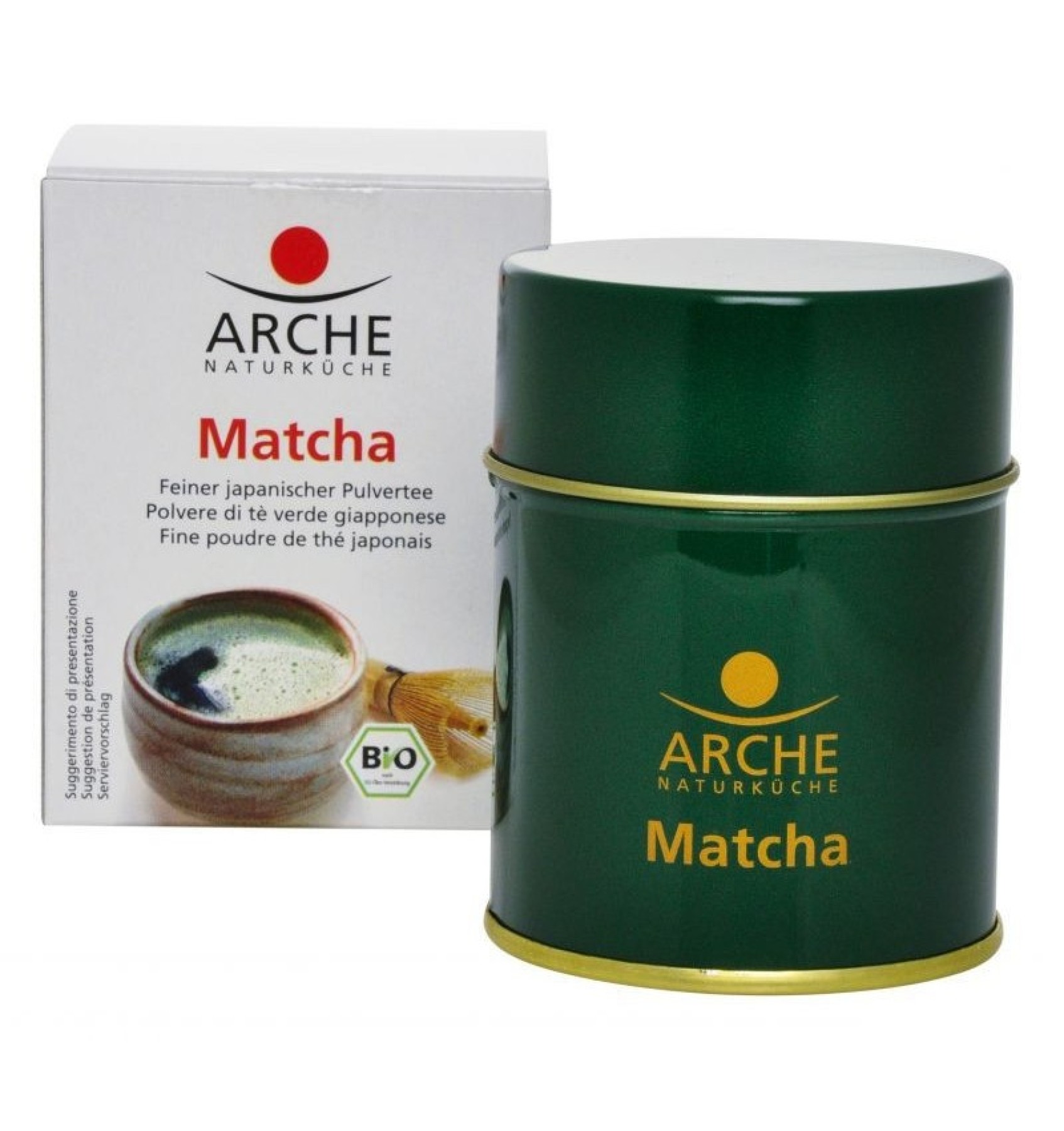 Matcha Pulbere fina de ceai verde japonez bio, 30g Arche