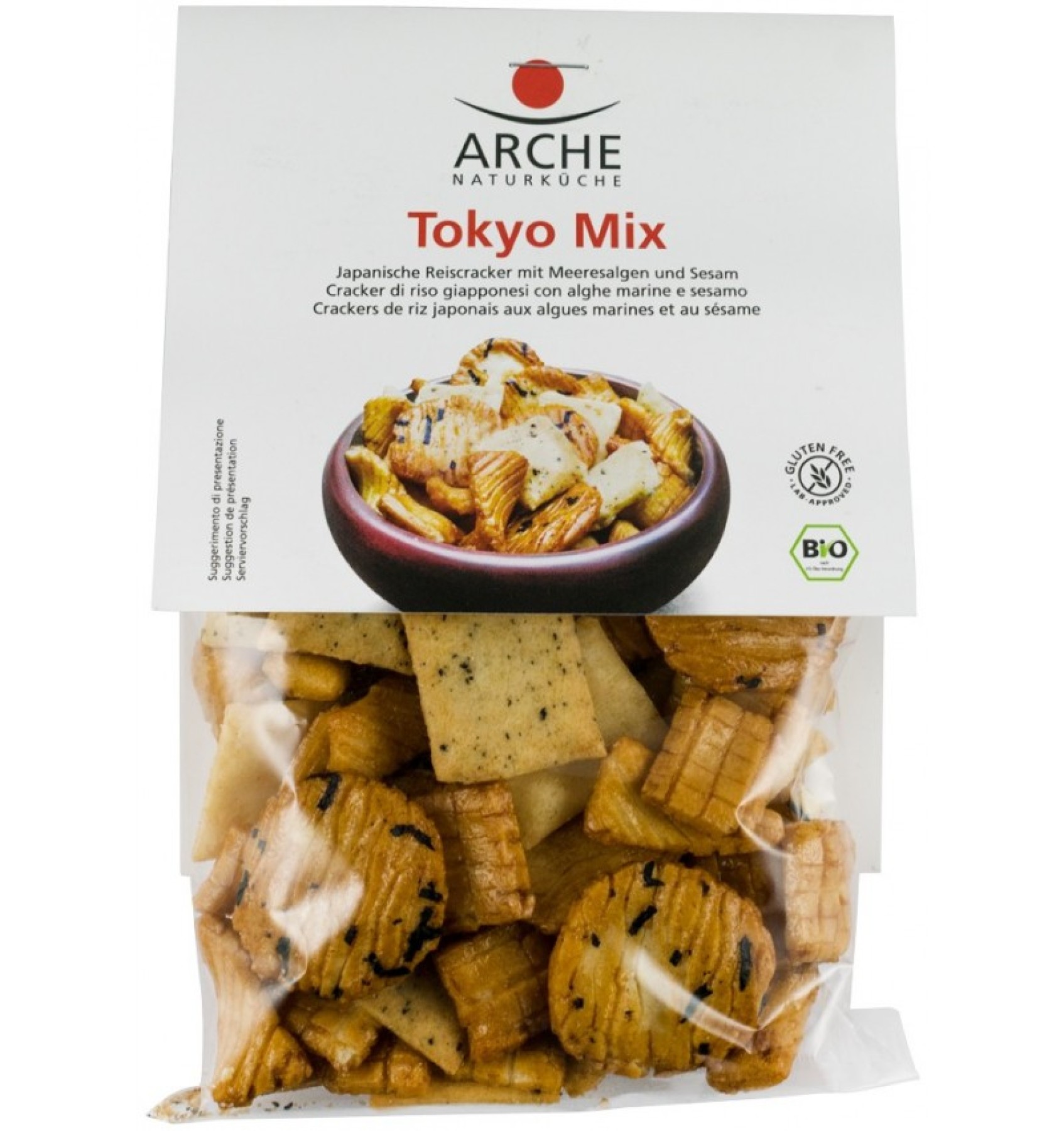 Biscuiti bio Tokyo Mix, 80g Arche