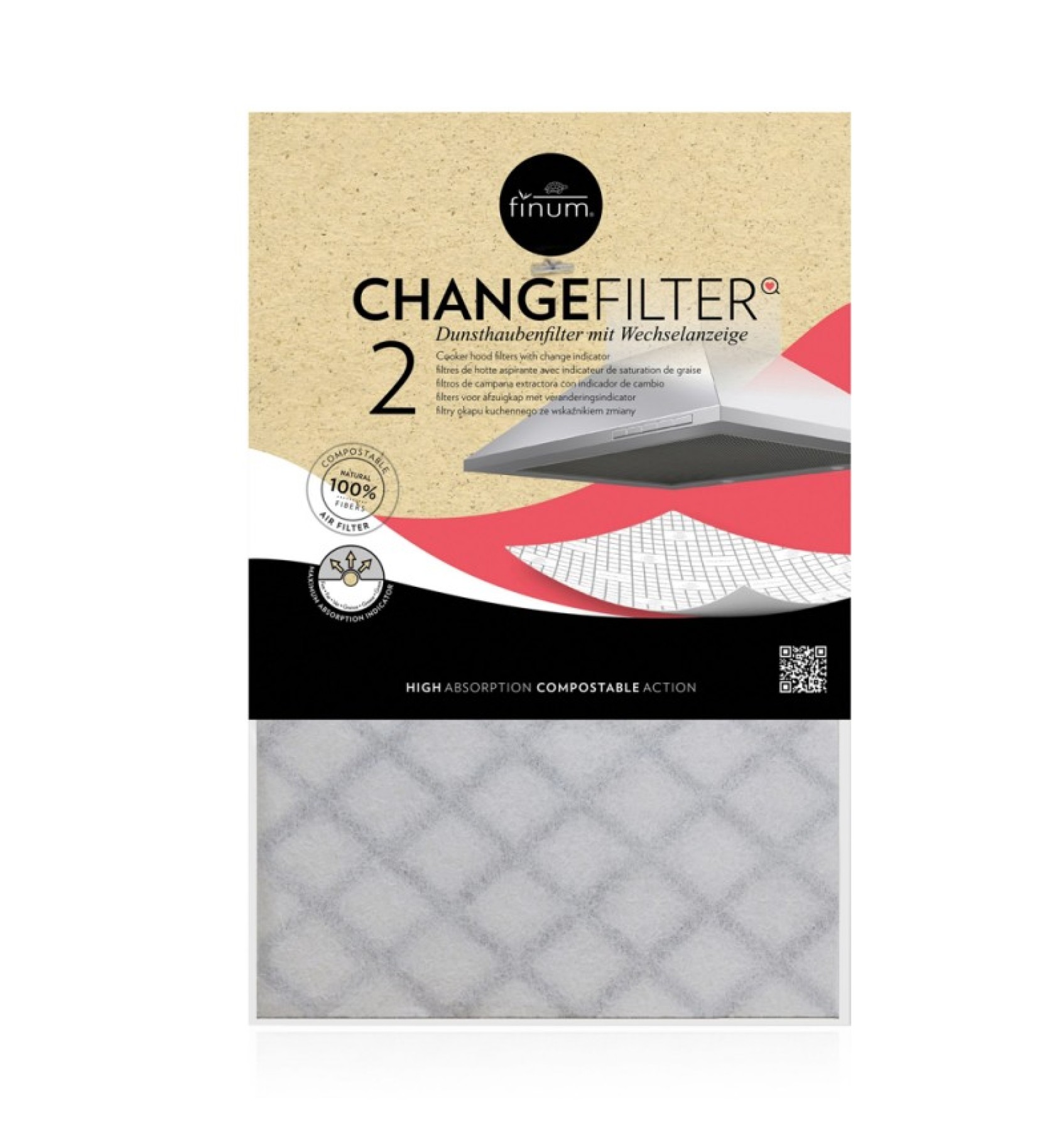 Filtre pentru hota 2 bucati