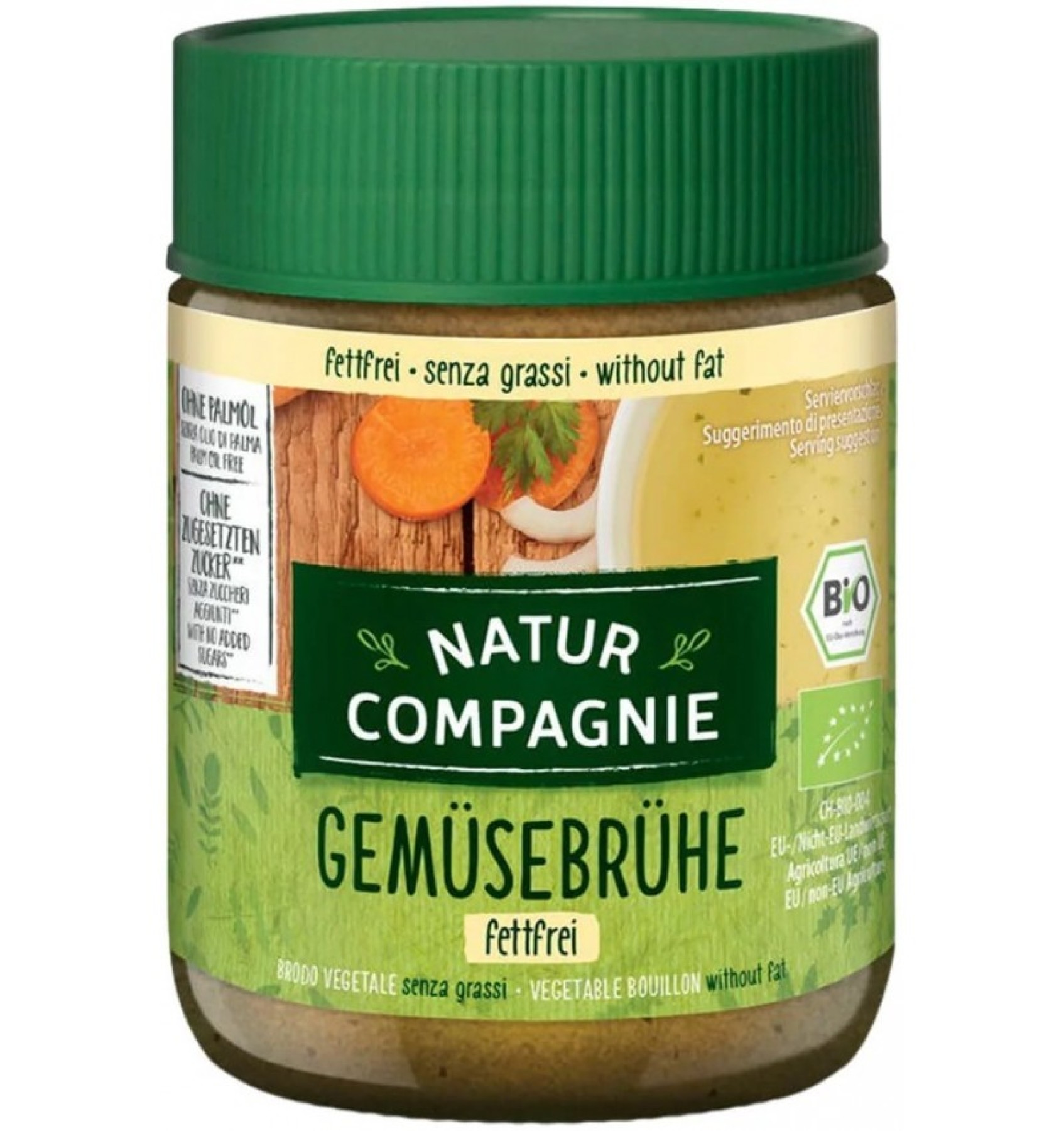 Supa bio de legume fara grasime, 162 g NATUR COMPAGNIE