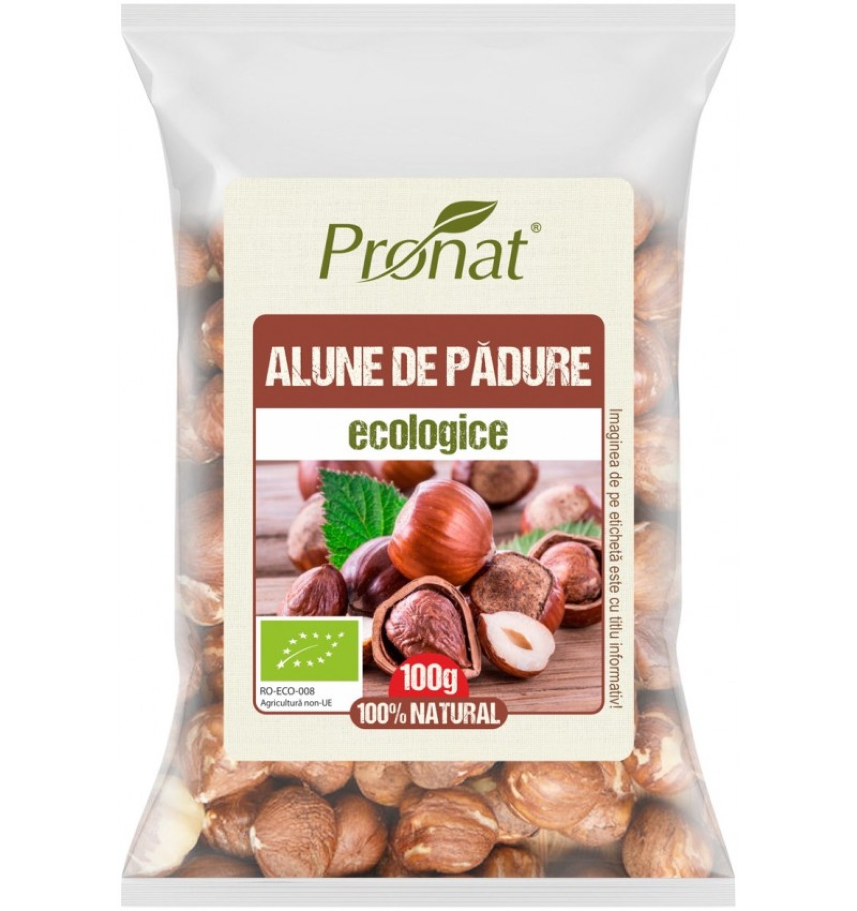 Alune de padure BIO 100 g