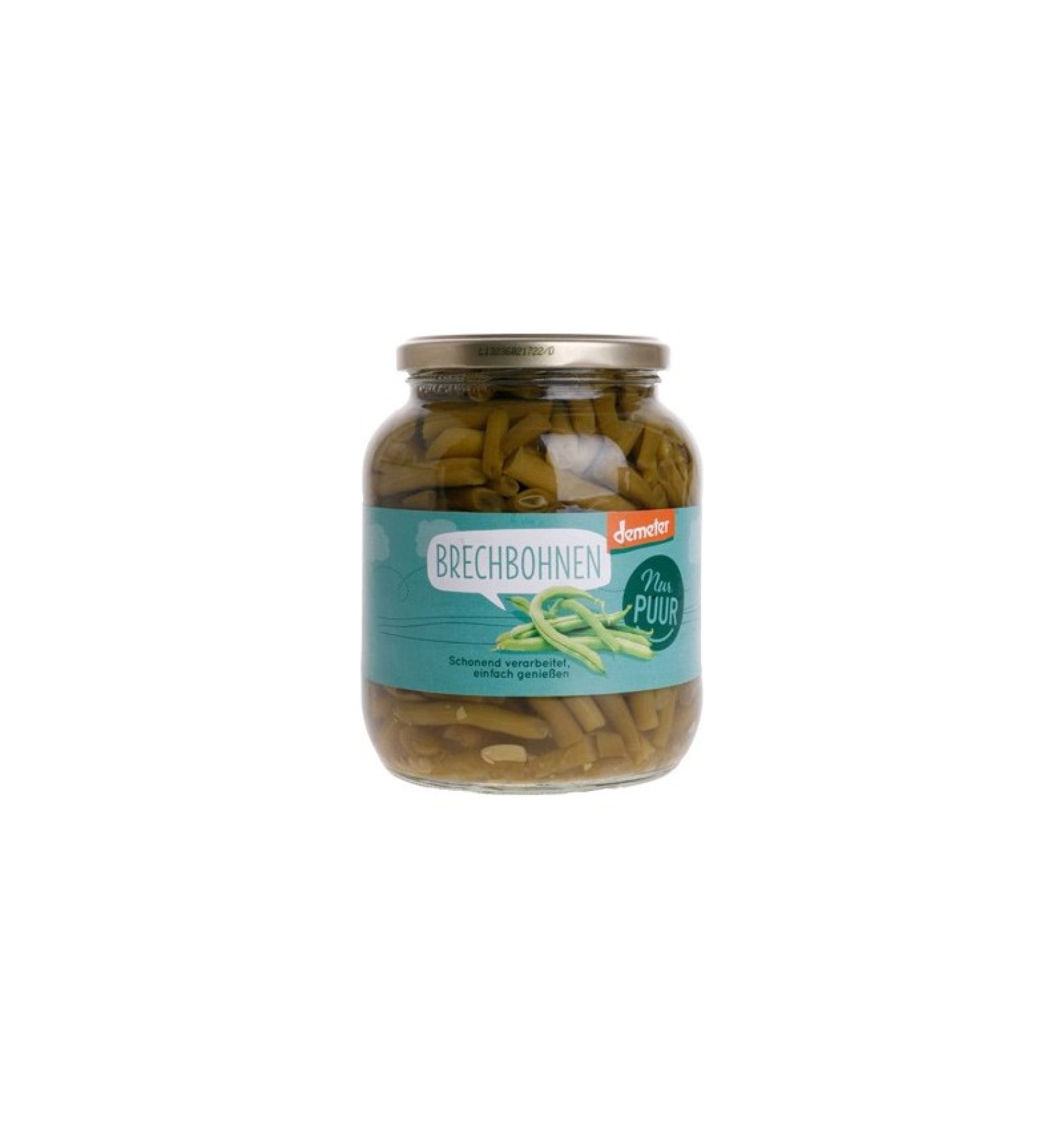 Fasole verde BIO, 680 G Nur PUUR