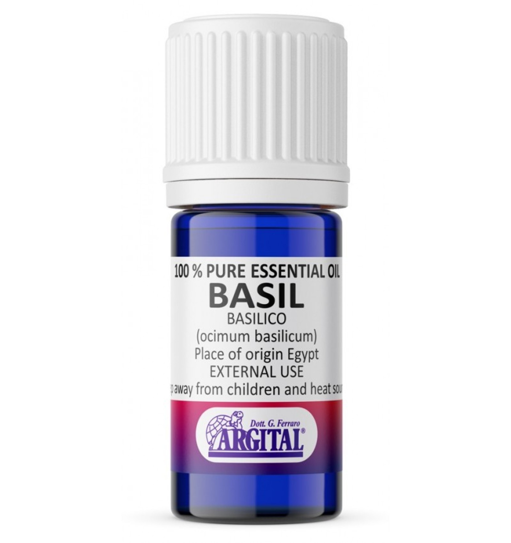 Ulei esential de busuioc, 10 ml Argital