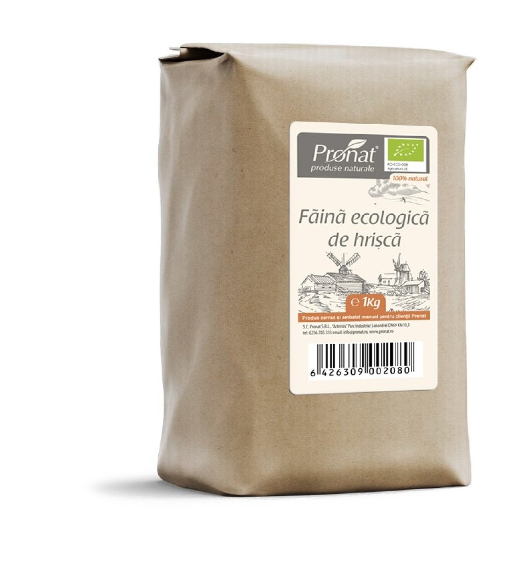 Faina de hrisca, Bio, 1kg