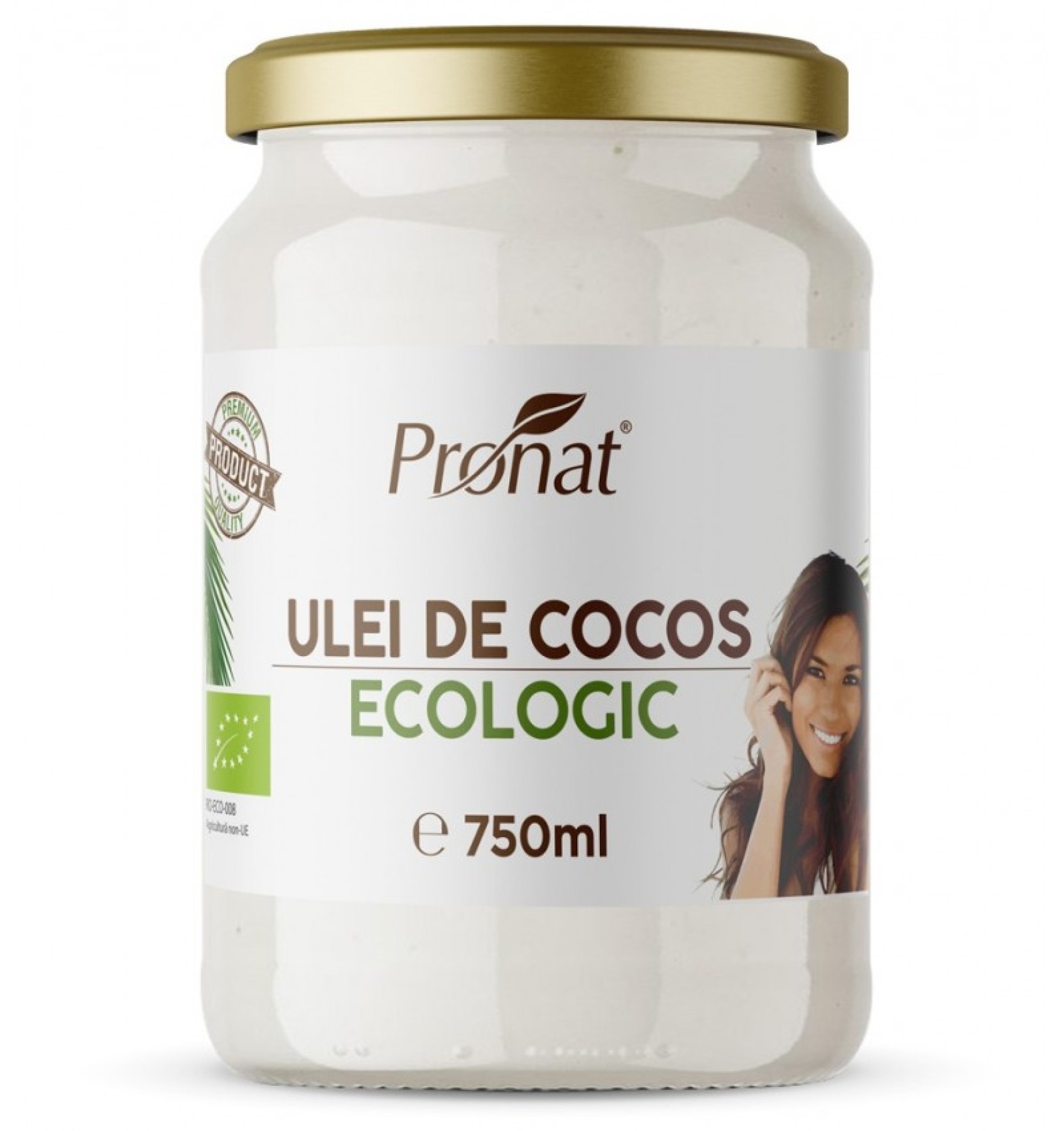 Ulei de cocos RBD Bio, 750 ML
