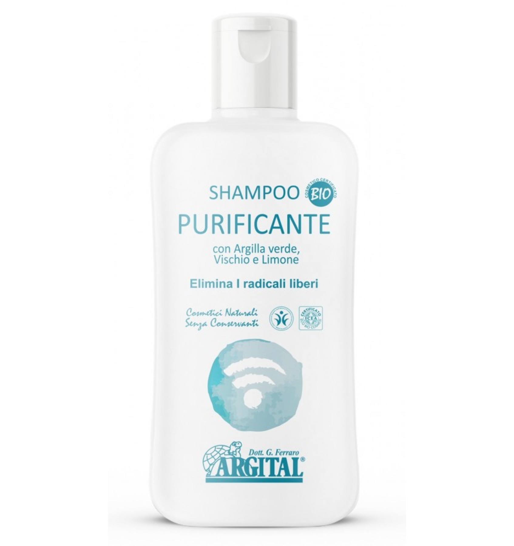 Sampon purificator impotriva radicalilor liberi, 250 ml Argital
