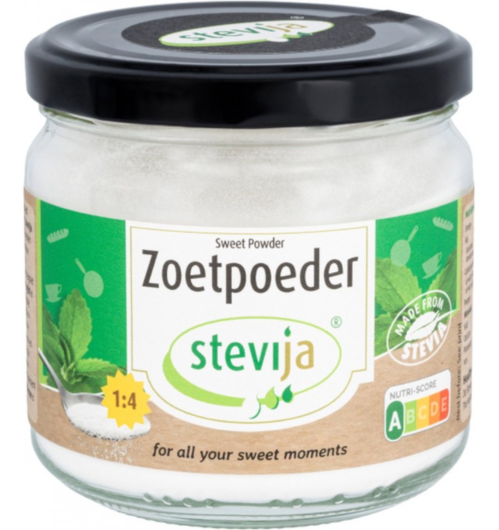 Stevia Indulcitor pulbere din stevie 180g