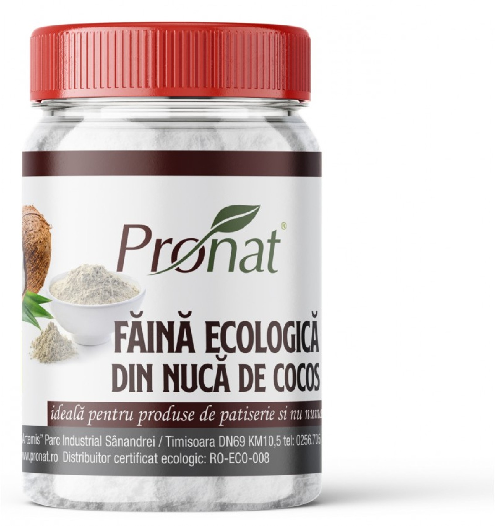 Faina bio din nuca de cocos, 130gr